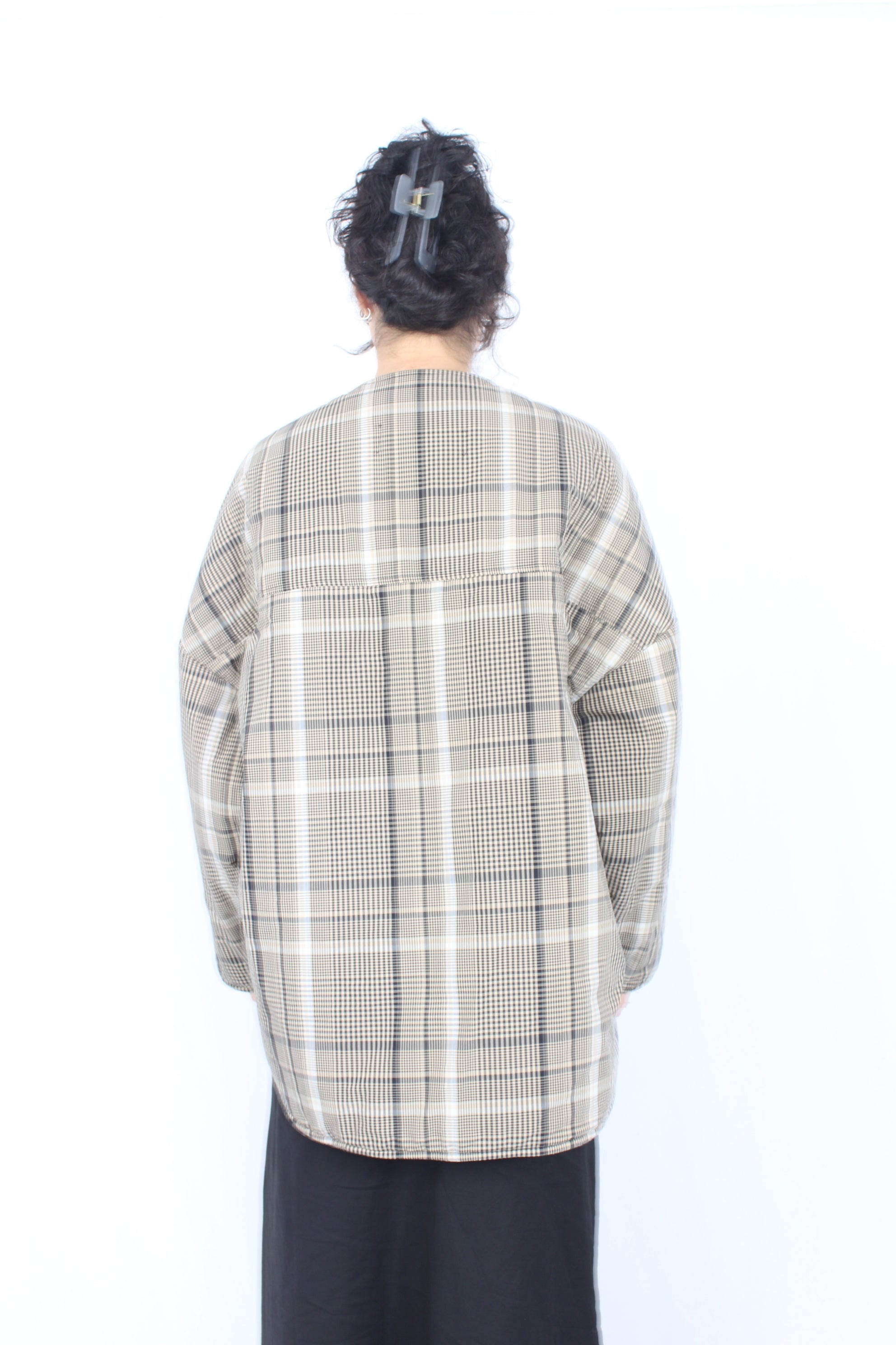Ricochet - Gingham Quilted Jacket