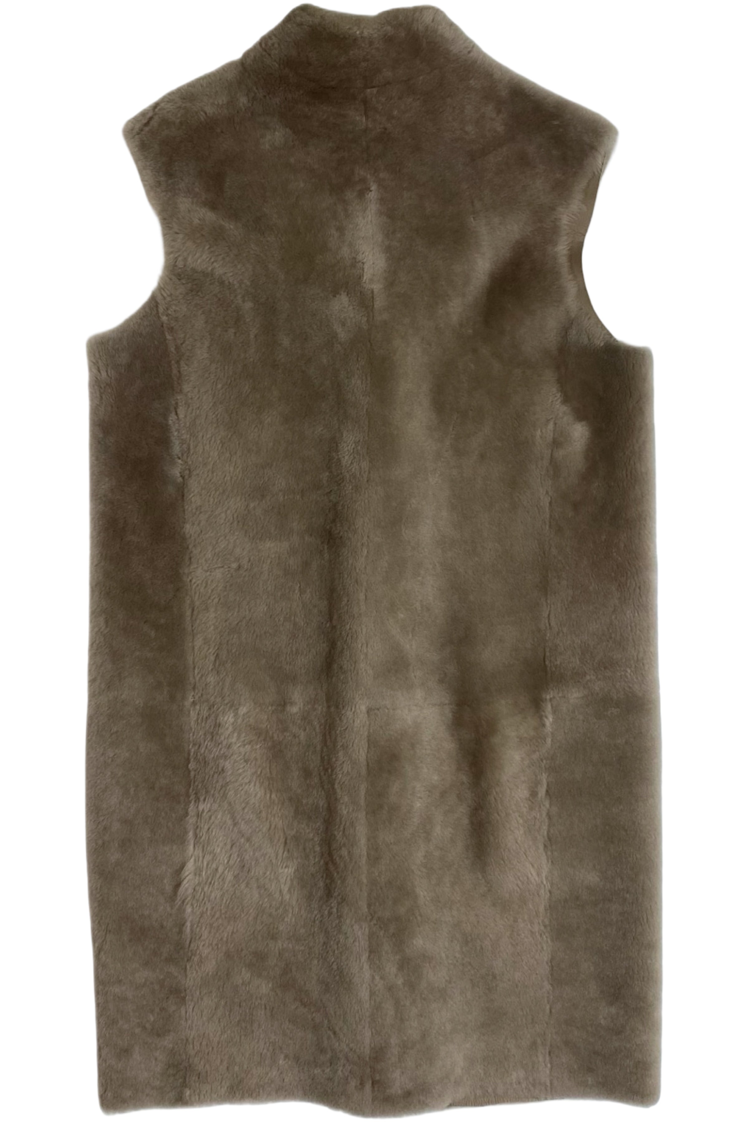 Iris & Ink - Sleeveless Sheepskin Coat