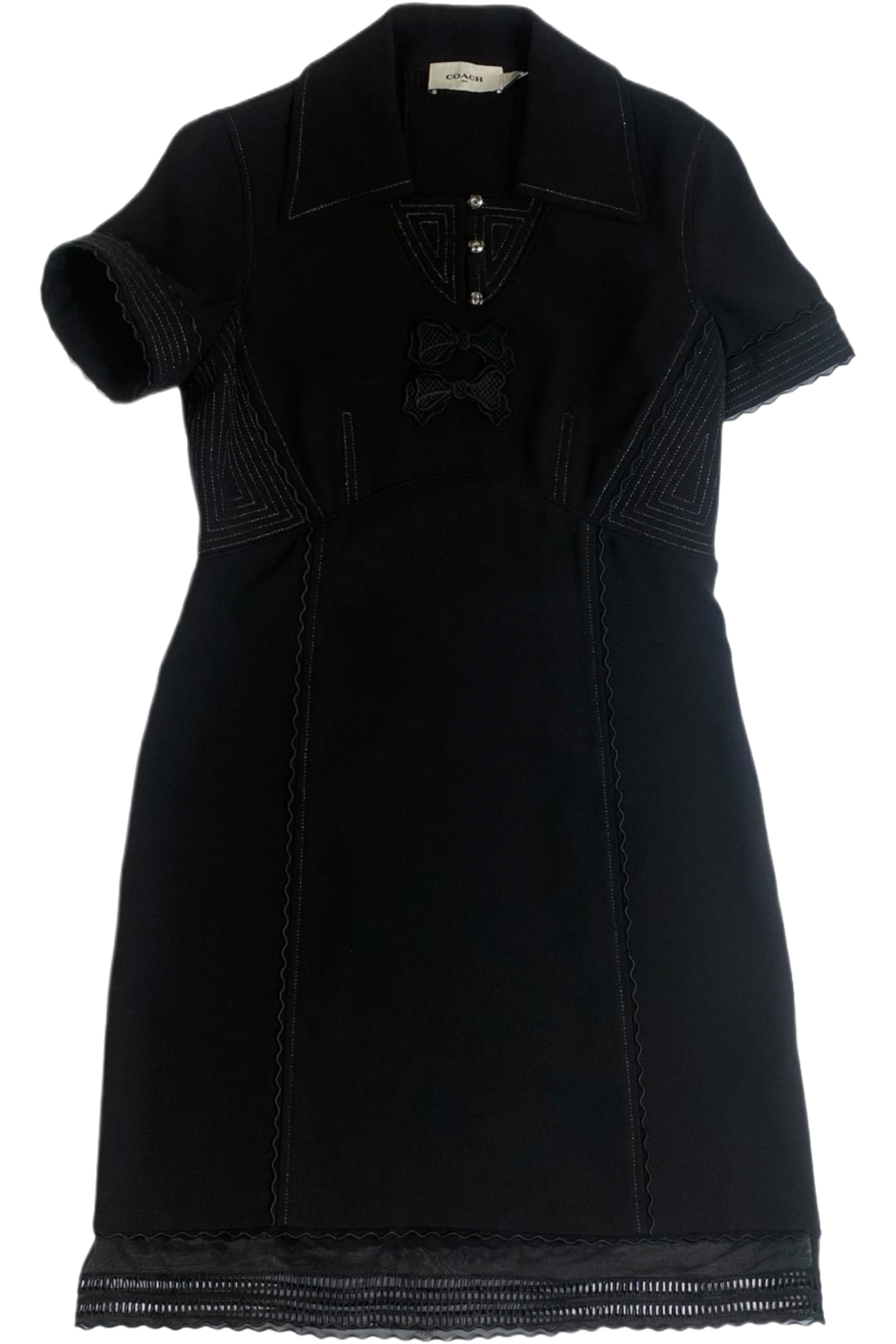 Coach - Collared Mini Dress
