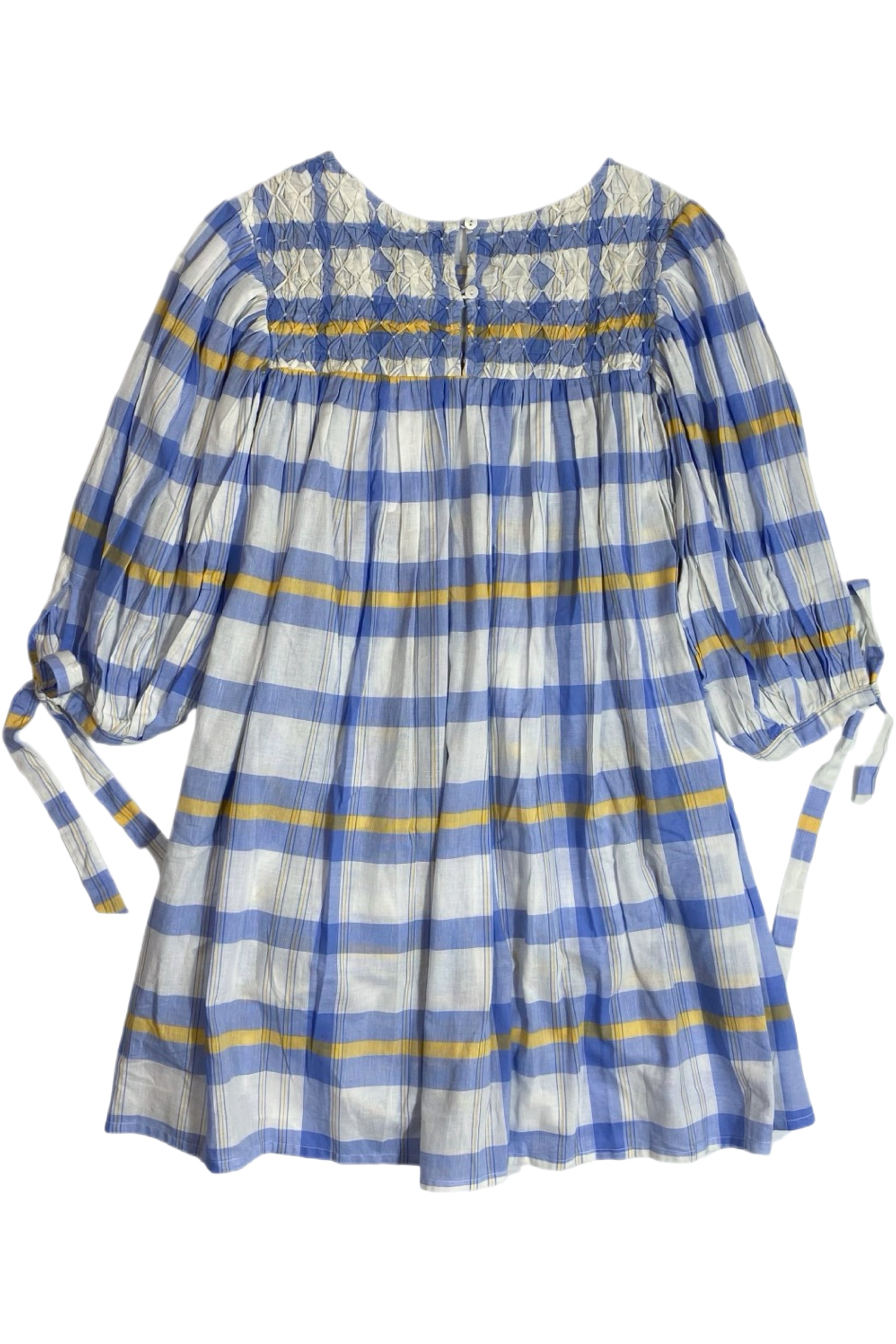 Daughters Of India - Plaid Mini Dress
