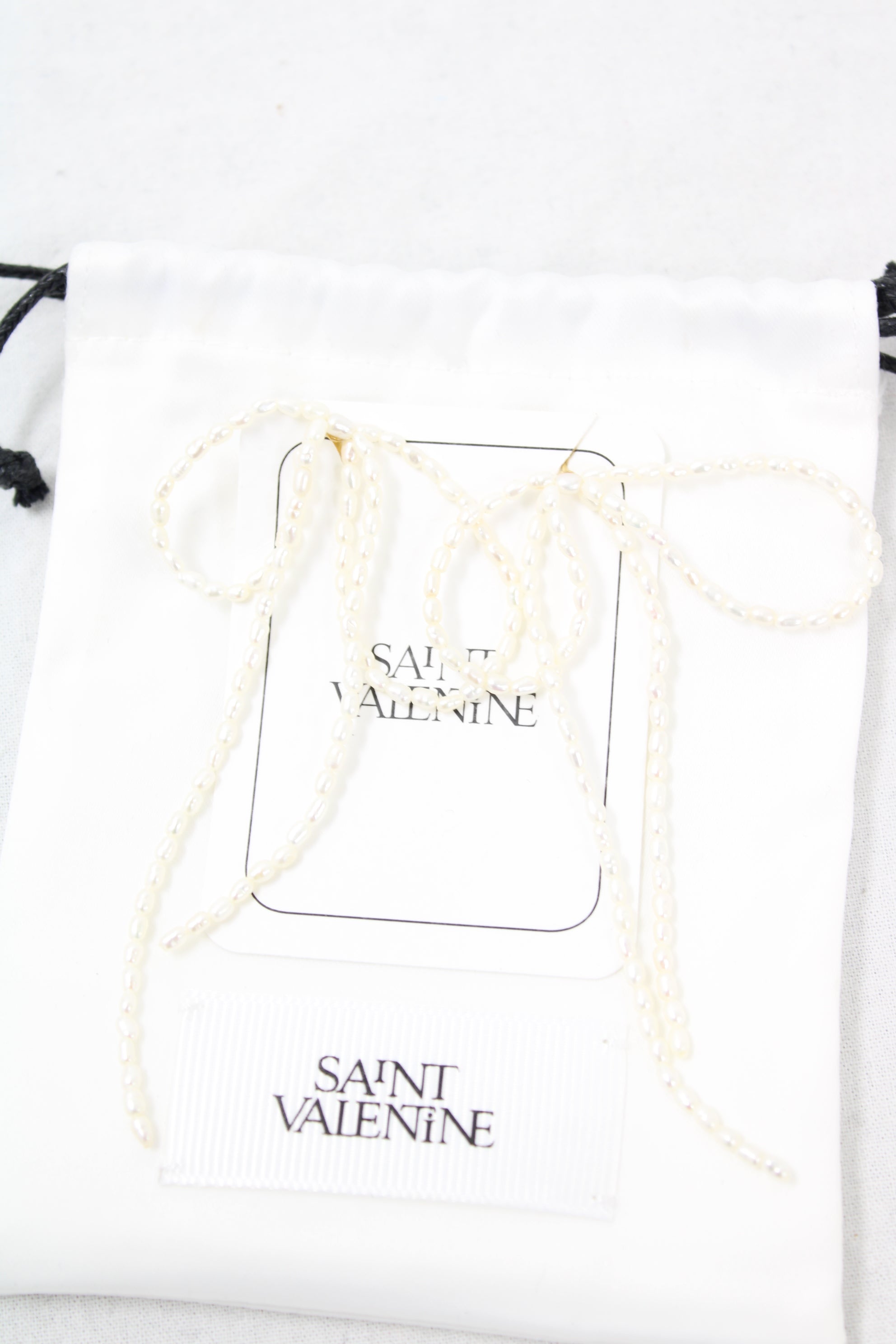 Saint Valentine - Luella Pearl Bow Earrings