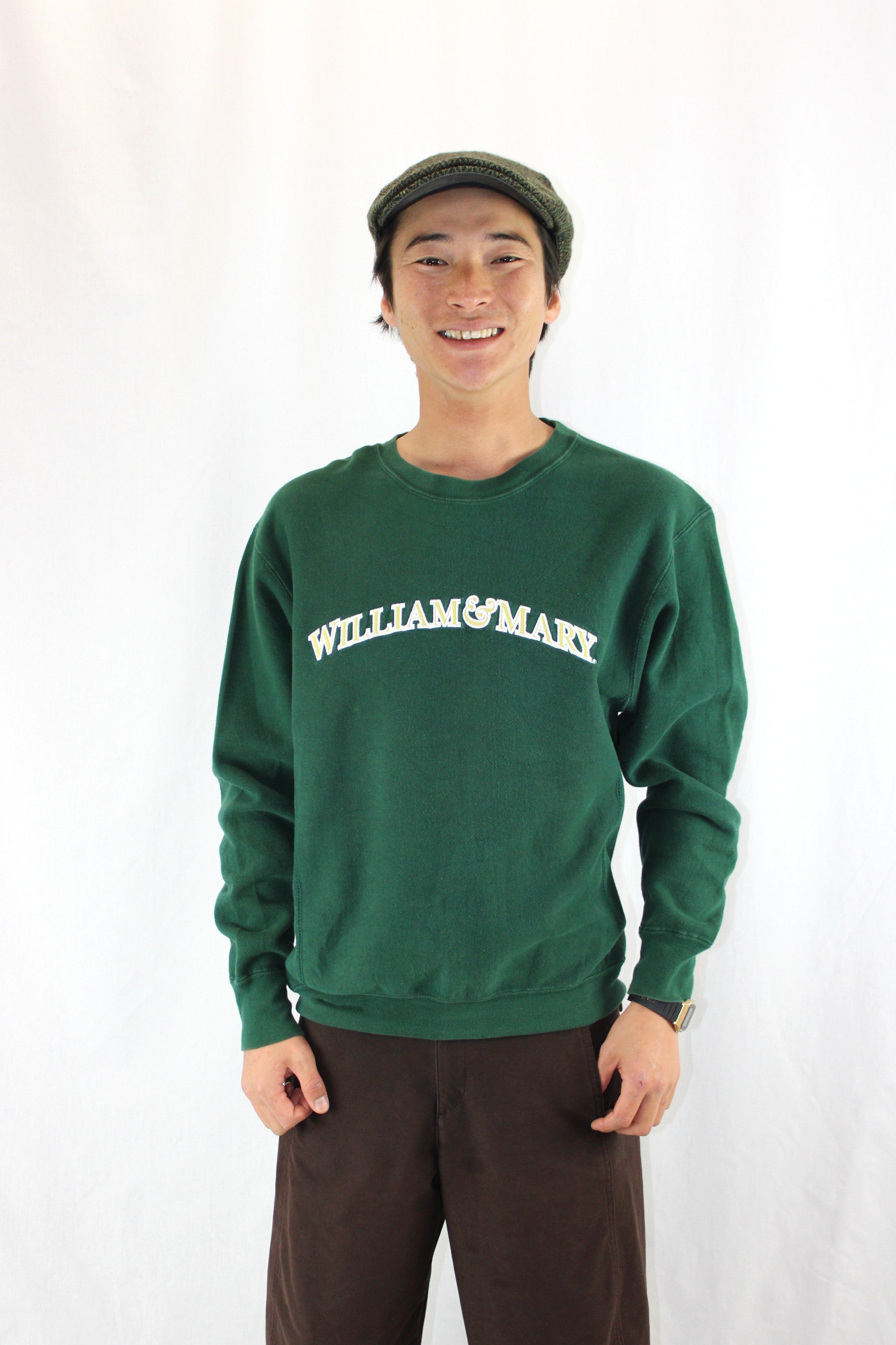 Steve & Barry's - Vintage Embroidered Crewneck