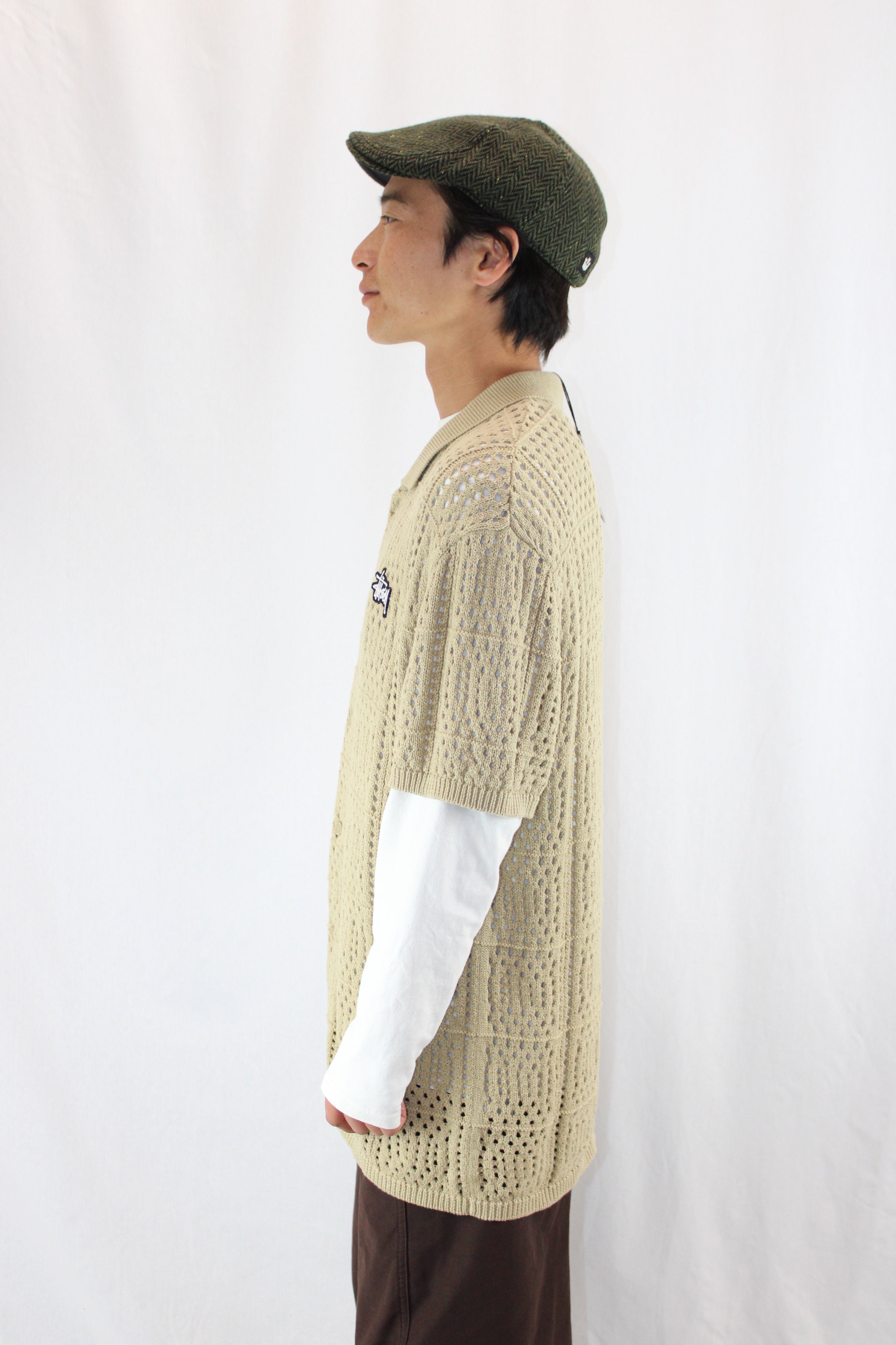 Stussy - NWT Crochet Shirt