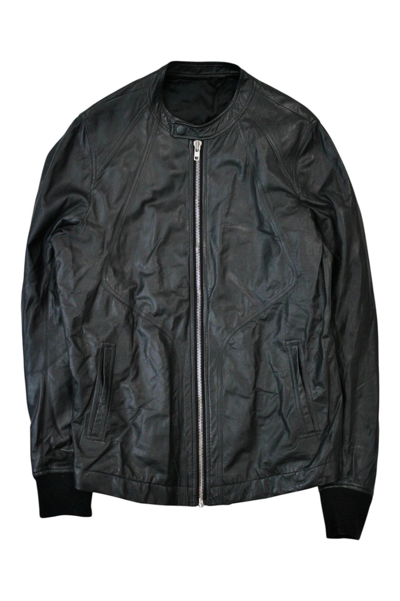 Minimal Leather Jacket