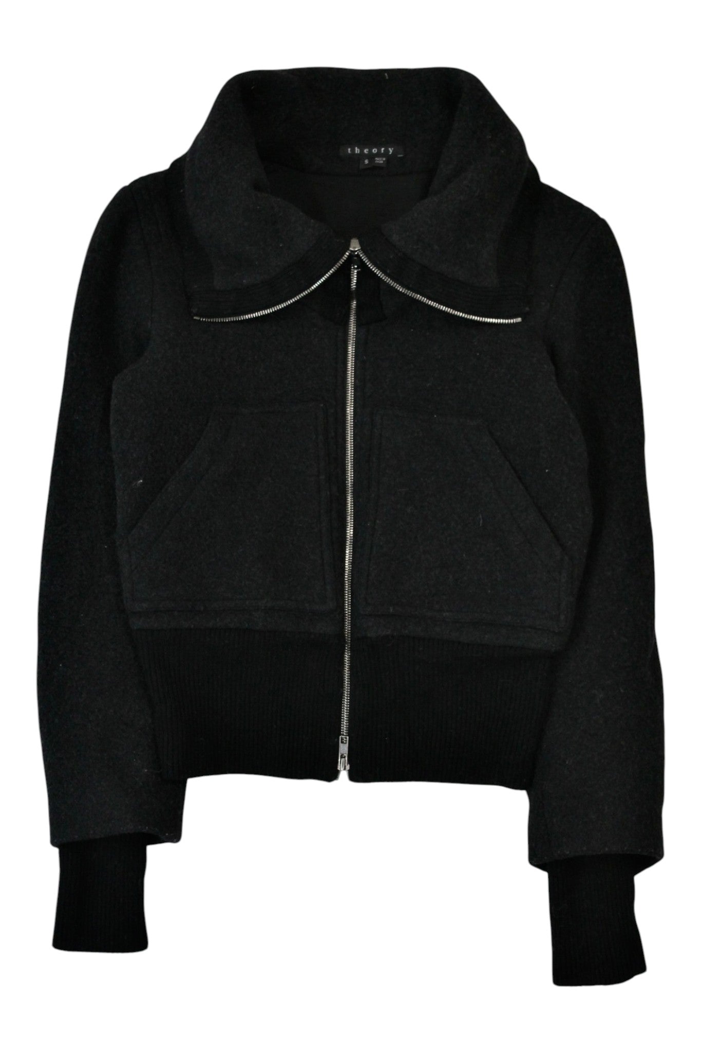 Theory - Wool Blend Bomber