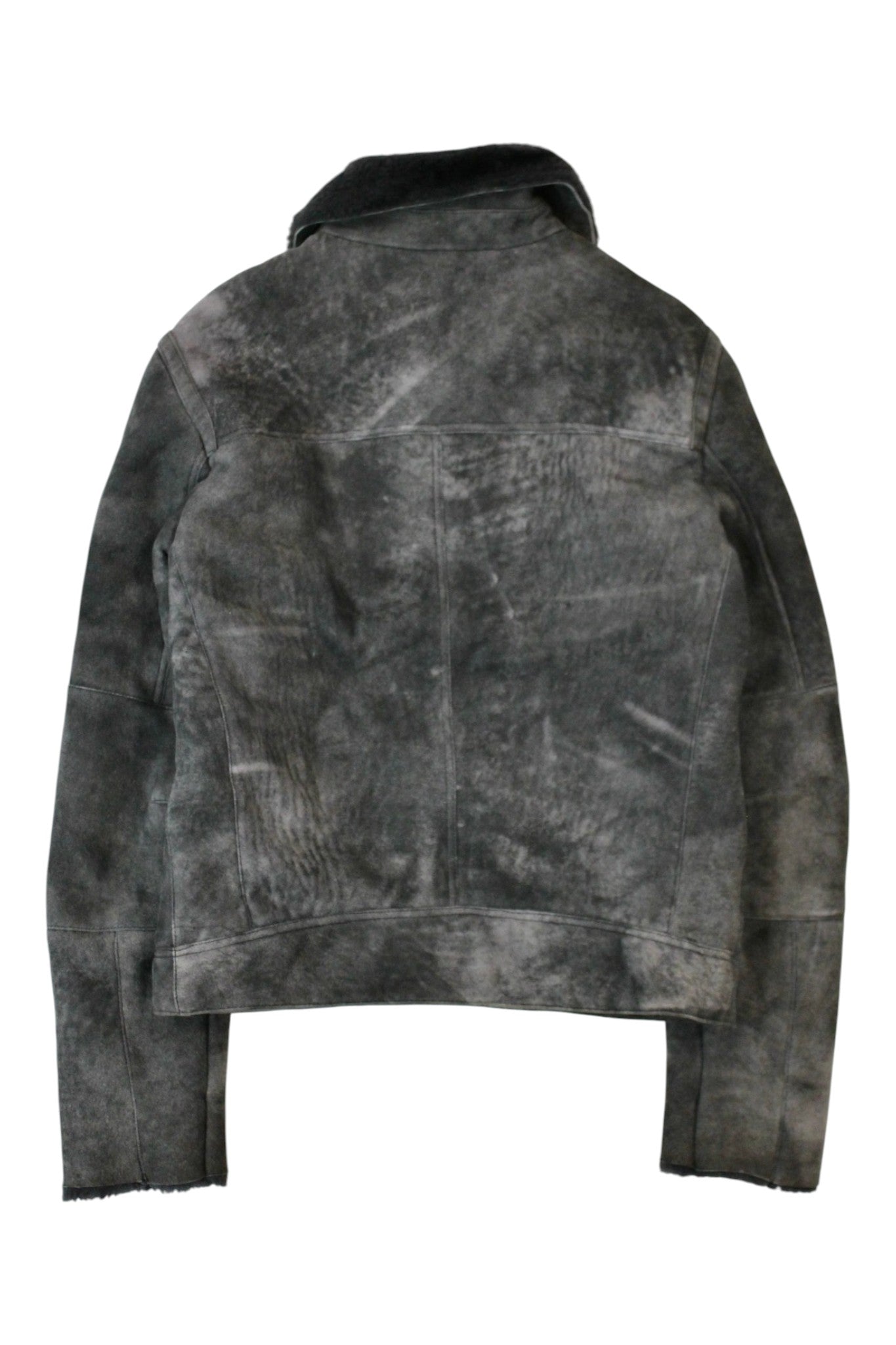 Elie Tahari - Suede and Real Fur Jacket