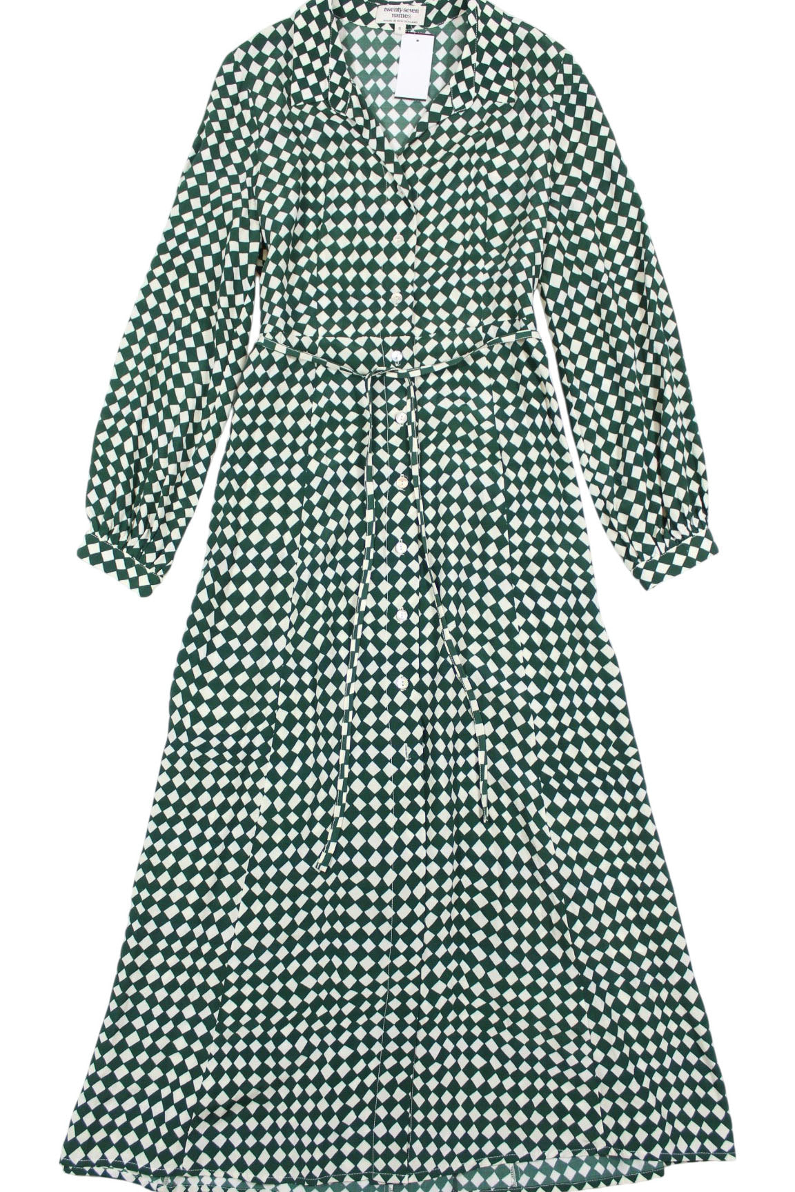 twenty-seven names - Checker Maxi Dress