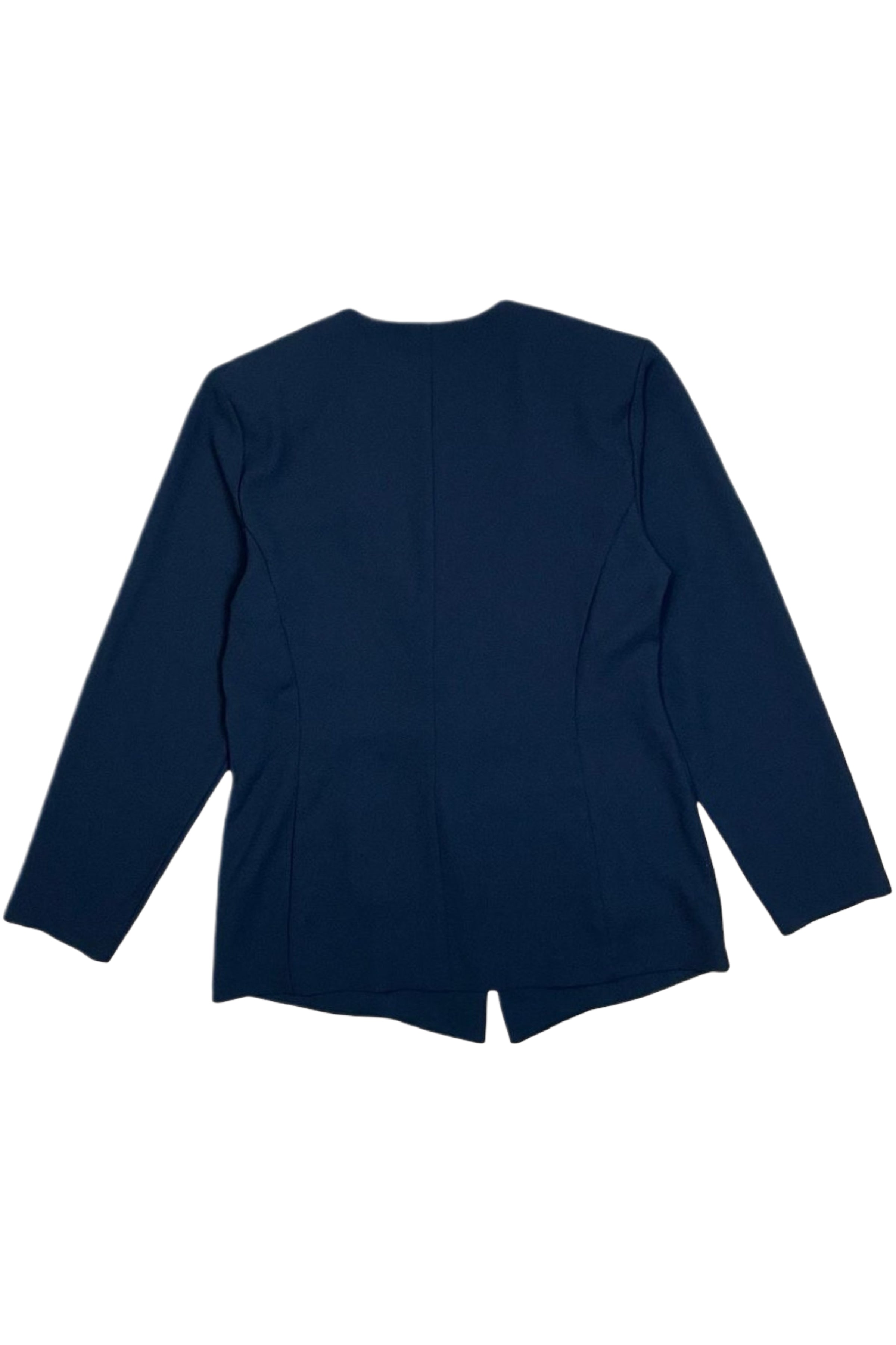 Vintage satin piping blazer