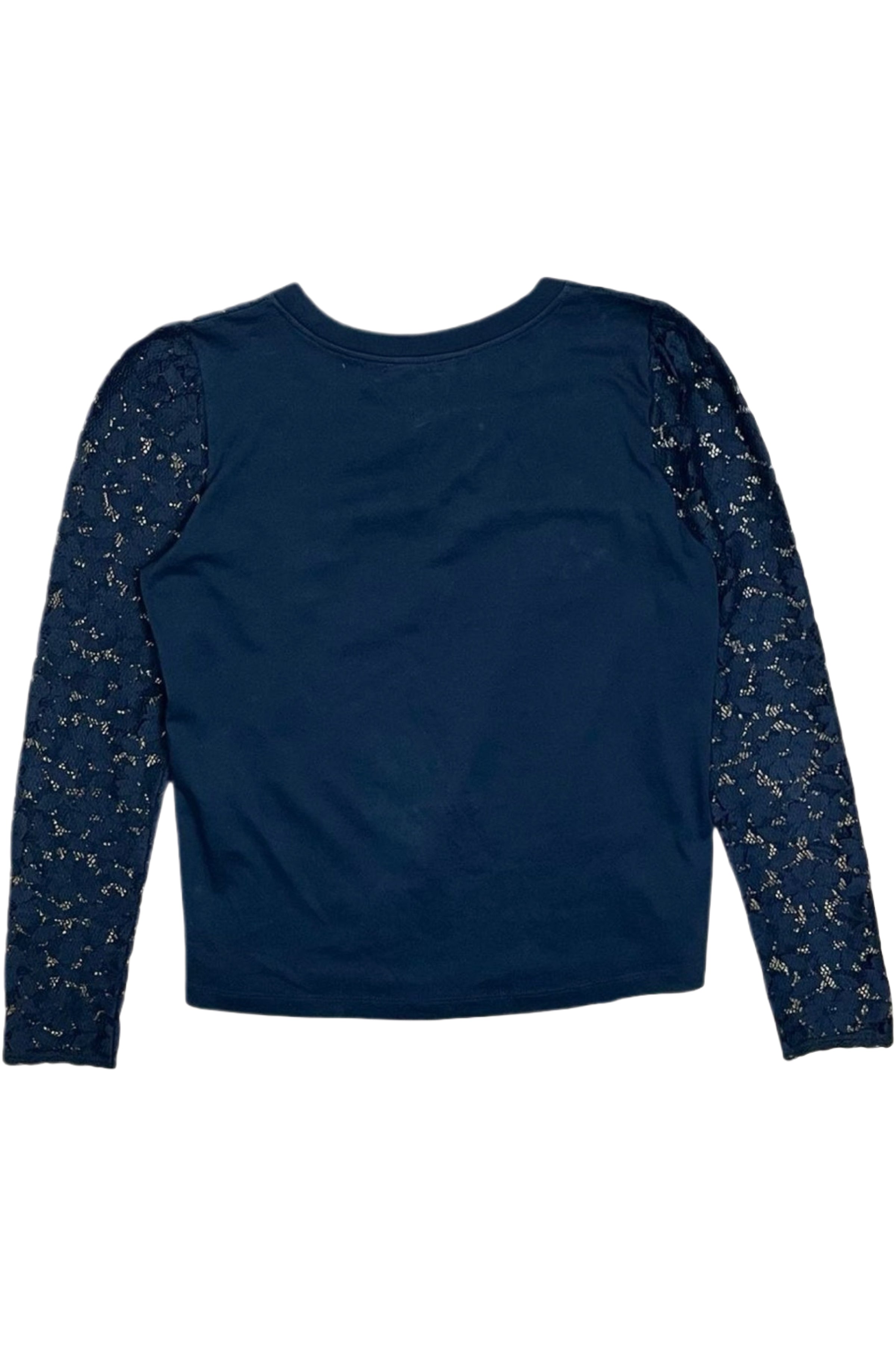 Lace details designer top