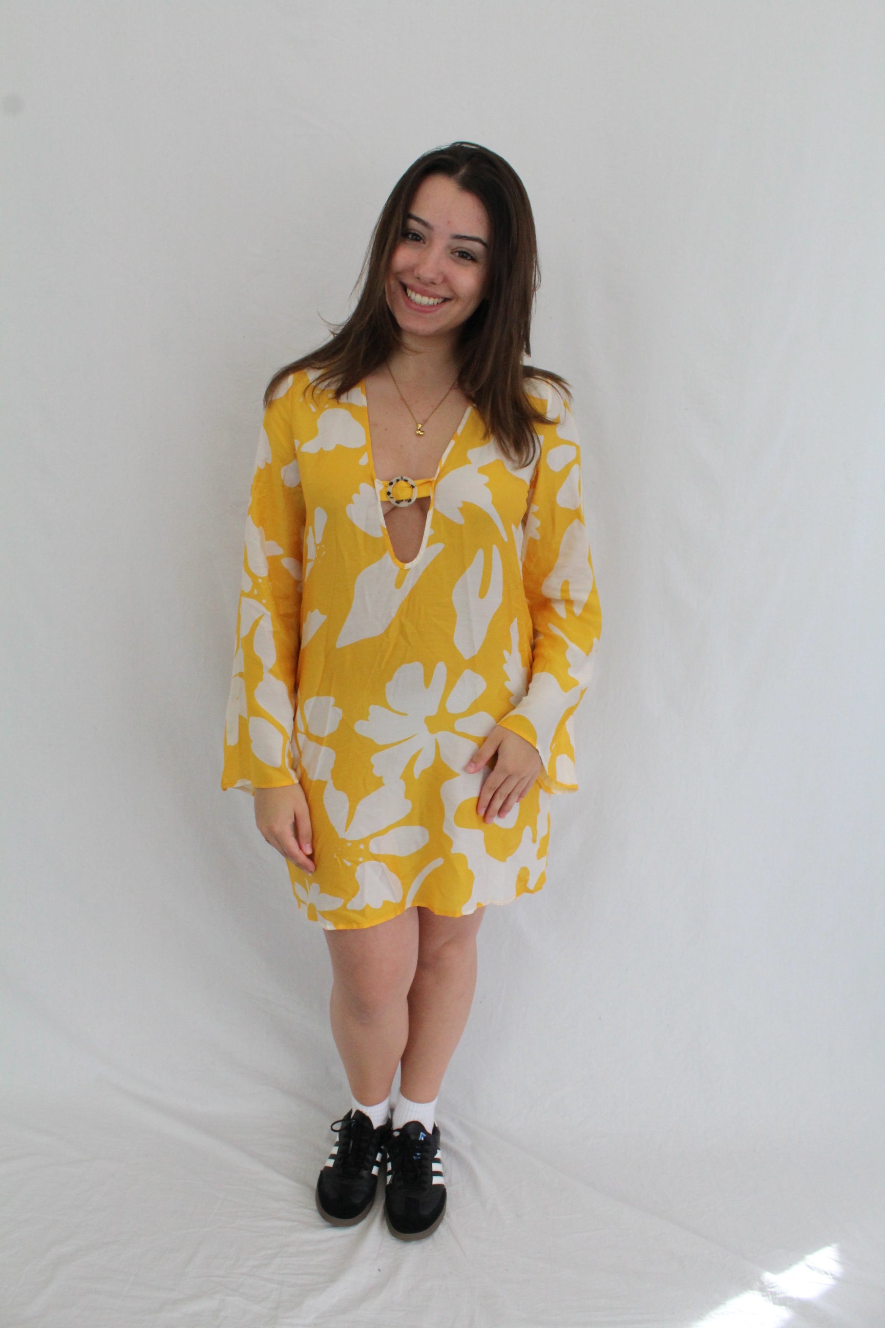 Jets - Printed Mini Dress NWT