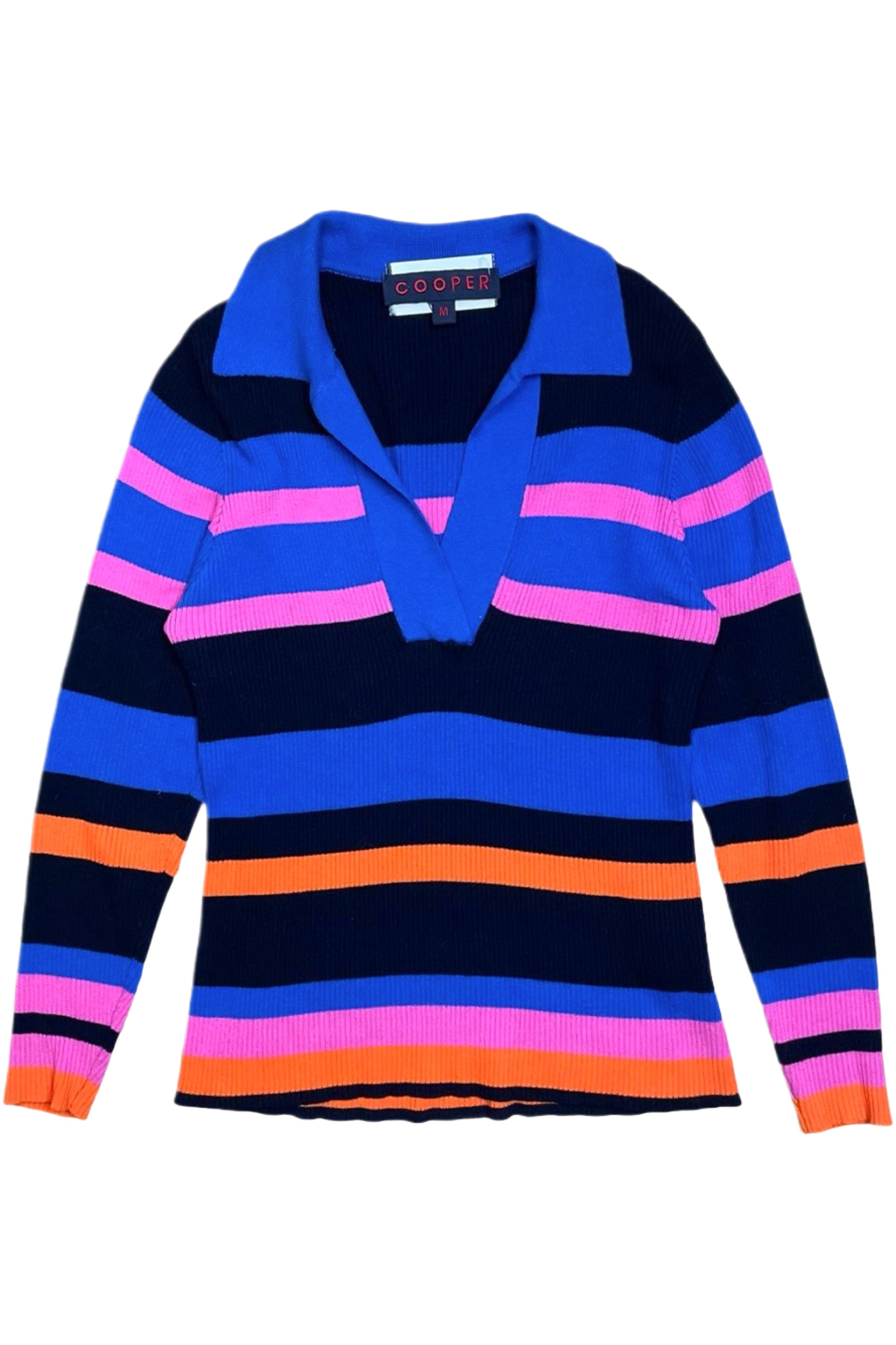 Big Stripe Cotton Knit
