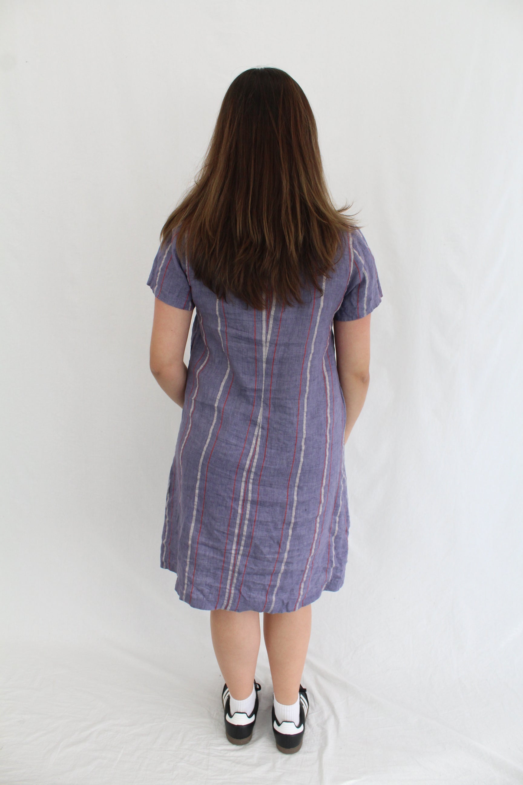 Twenty Seven Names - Striped Linen Dress