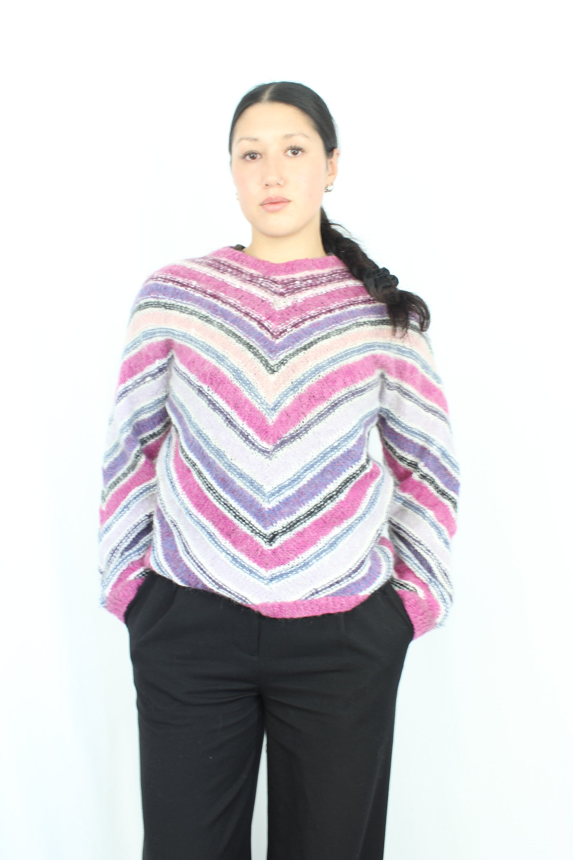 Handmade Striped Jumper