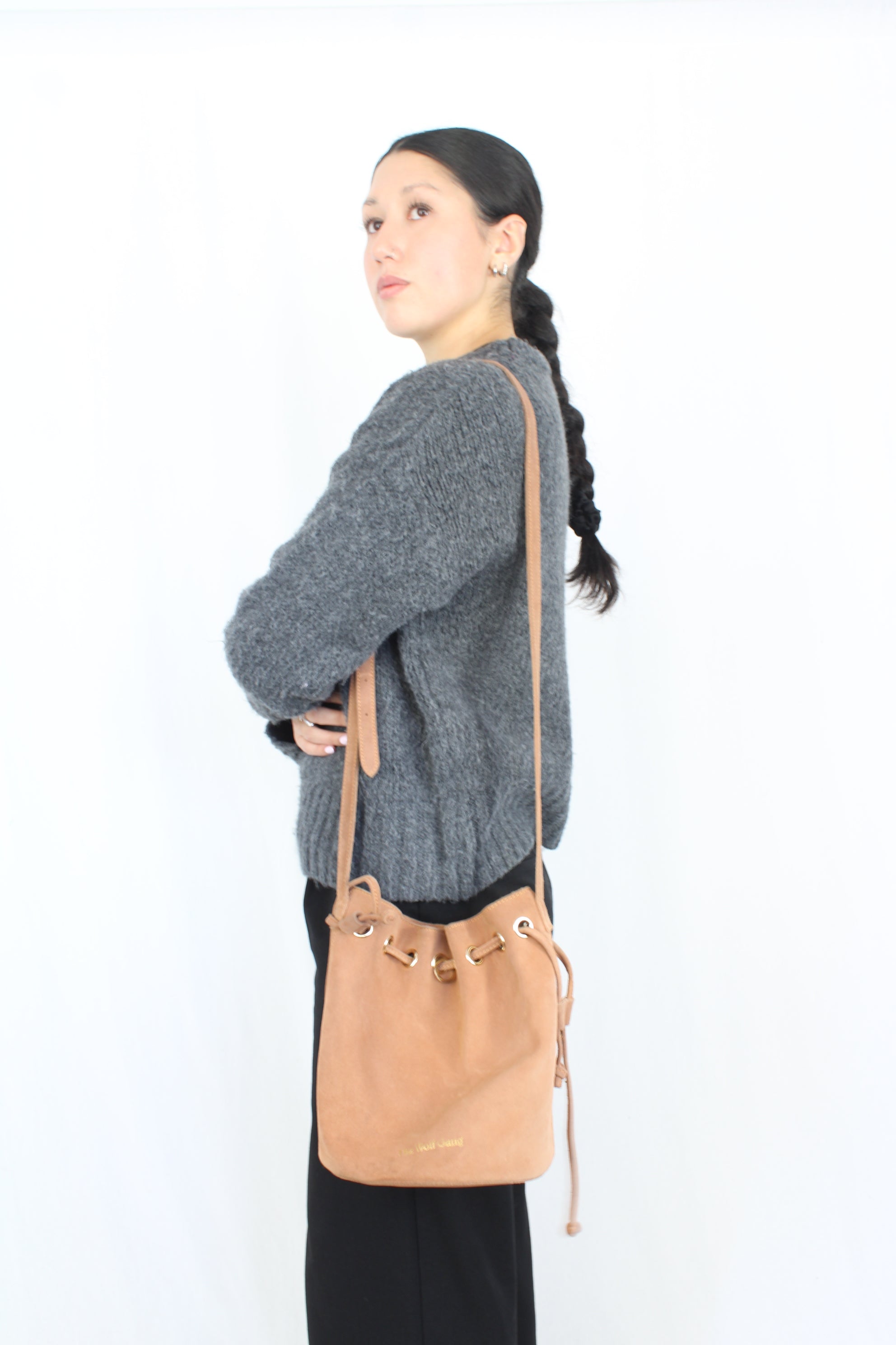 The Wolf Gang - Suede Bucket Bag