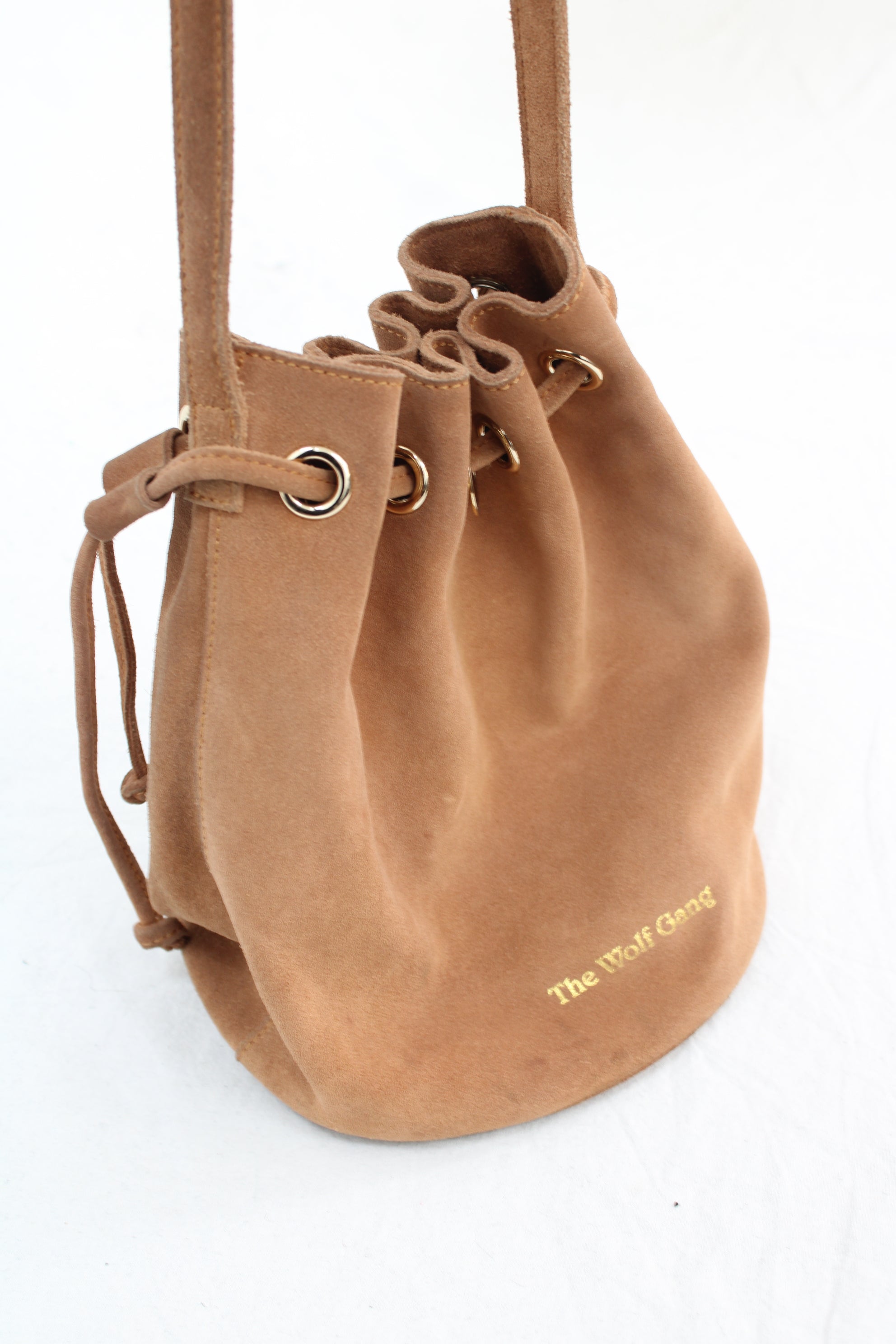 The Wolf Gang - Suede Bucket Bag