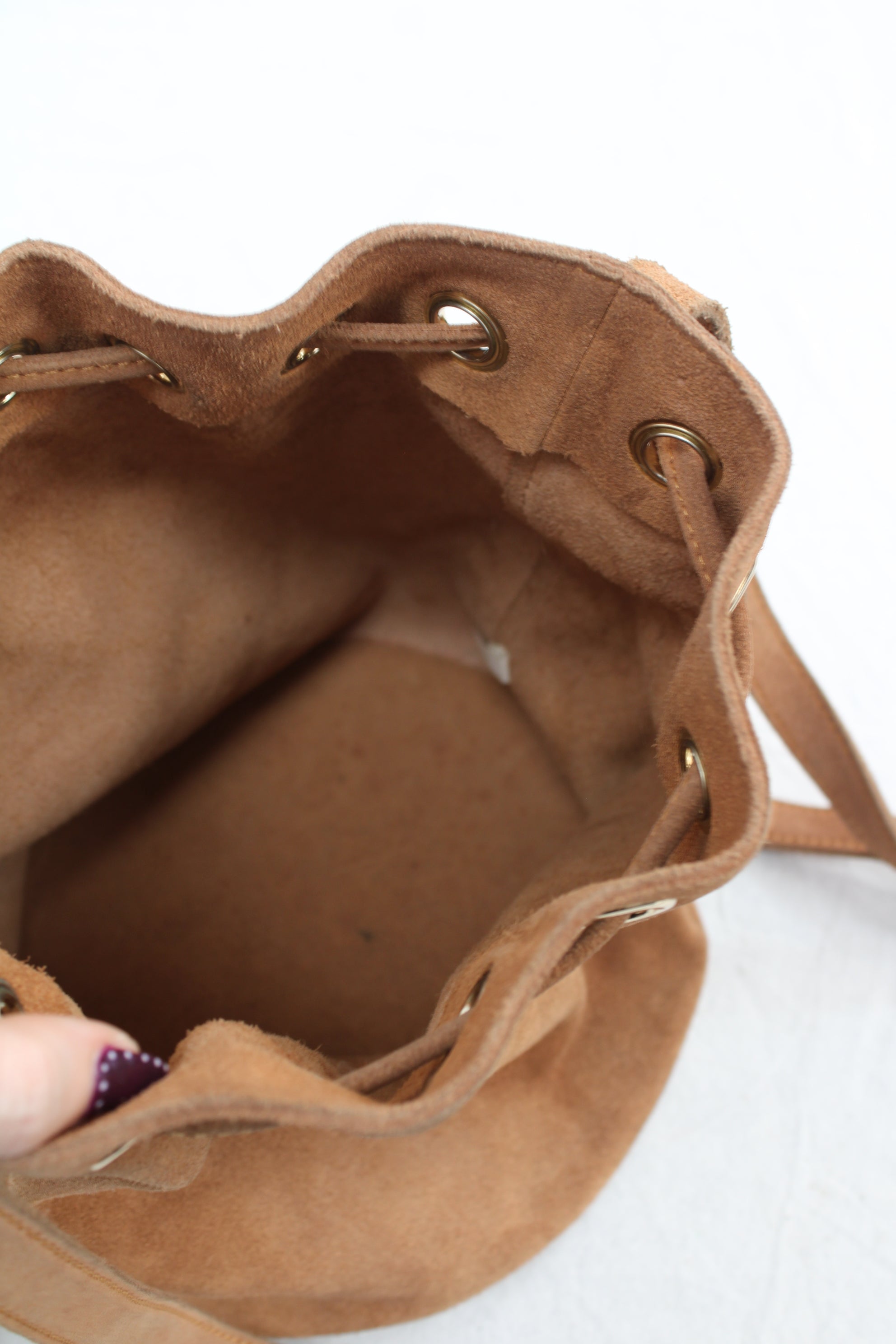 The Wolf Gang - Suede Bucket Bag