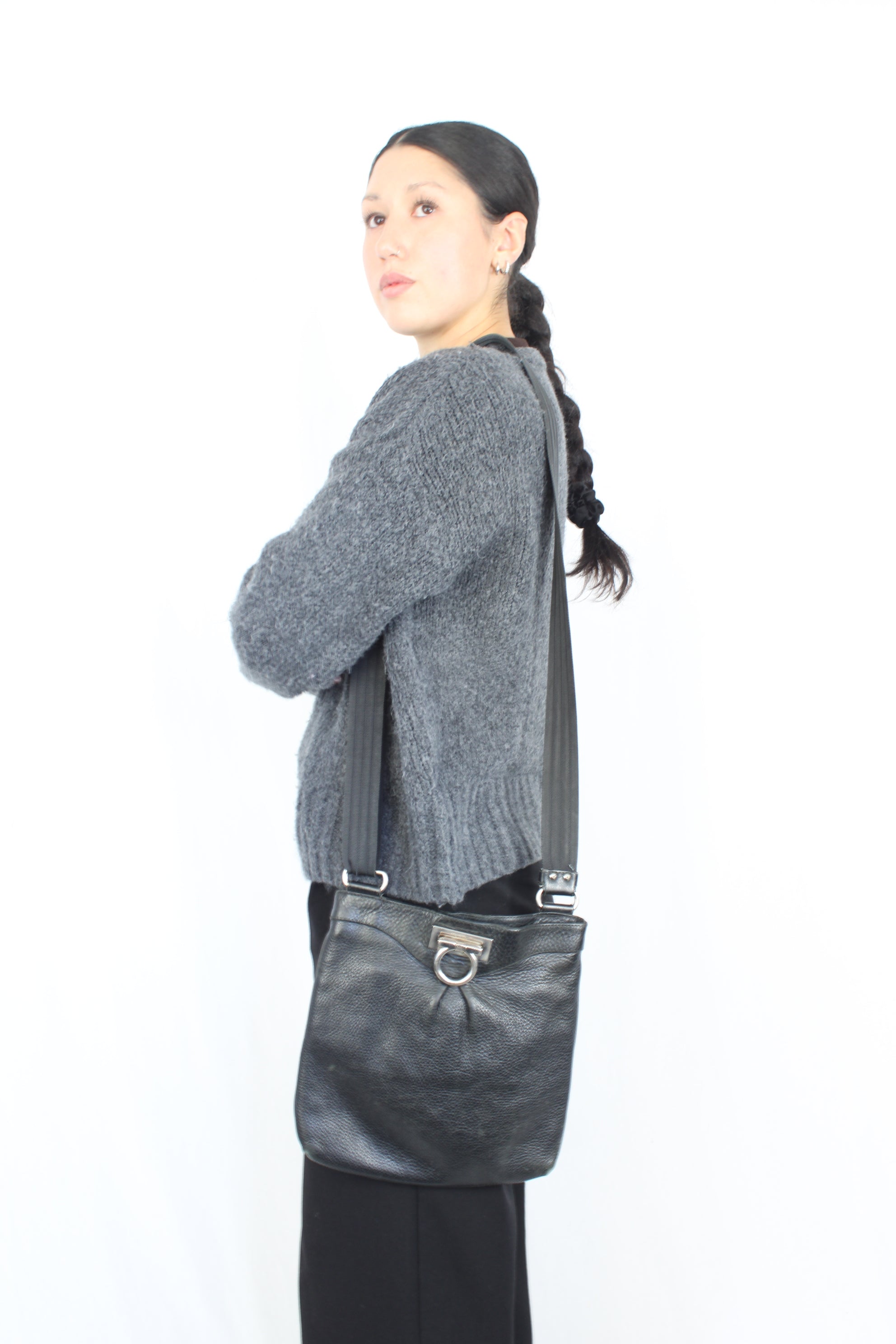 Salvatore Ferragamo - Leather Crossbody Bag