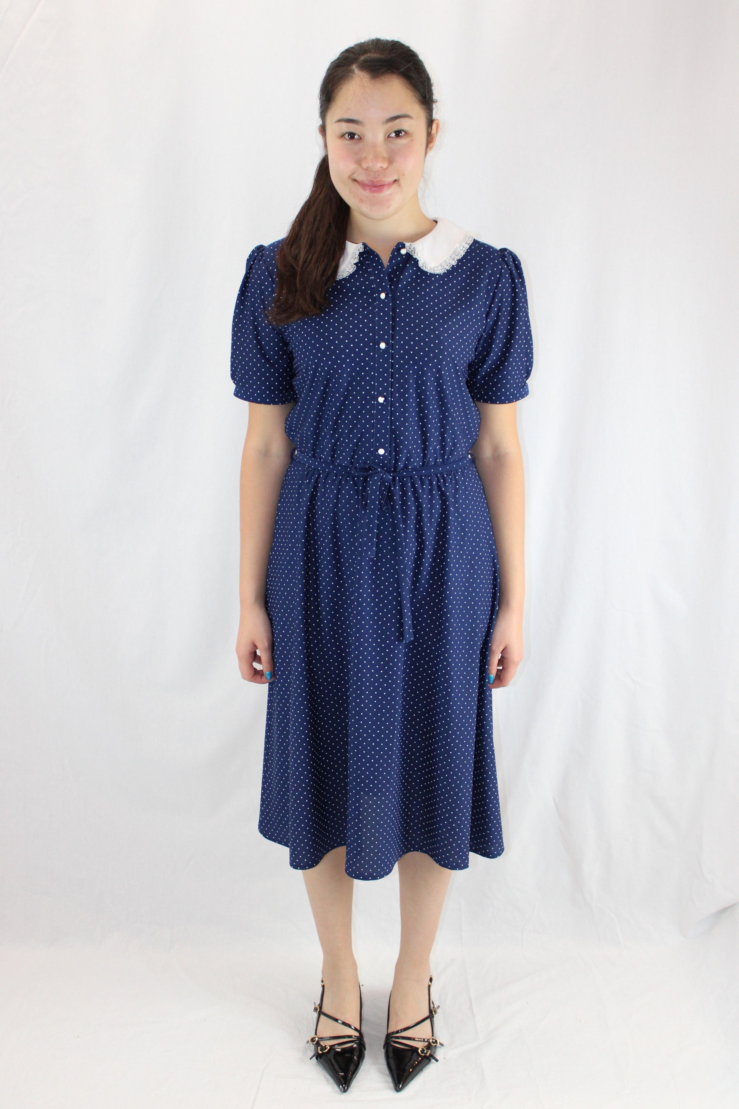 Hey Rose - Polka Dot Midi Dress