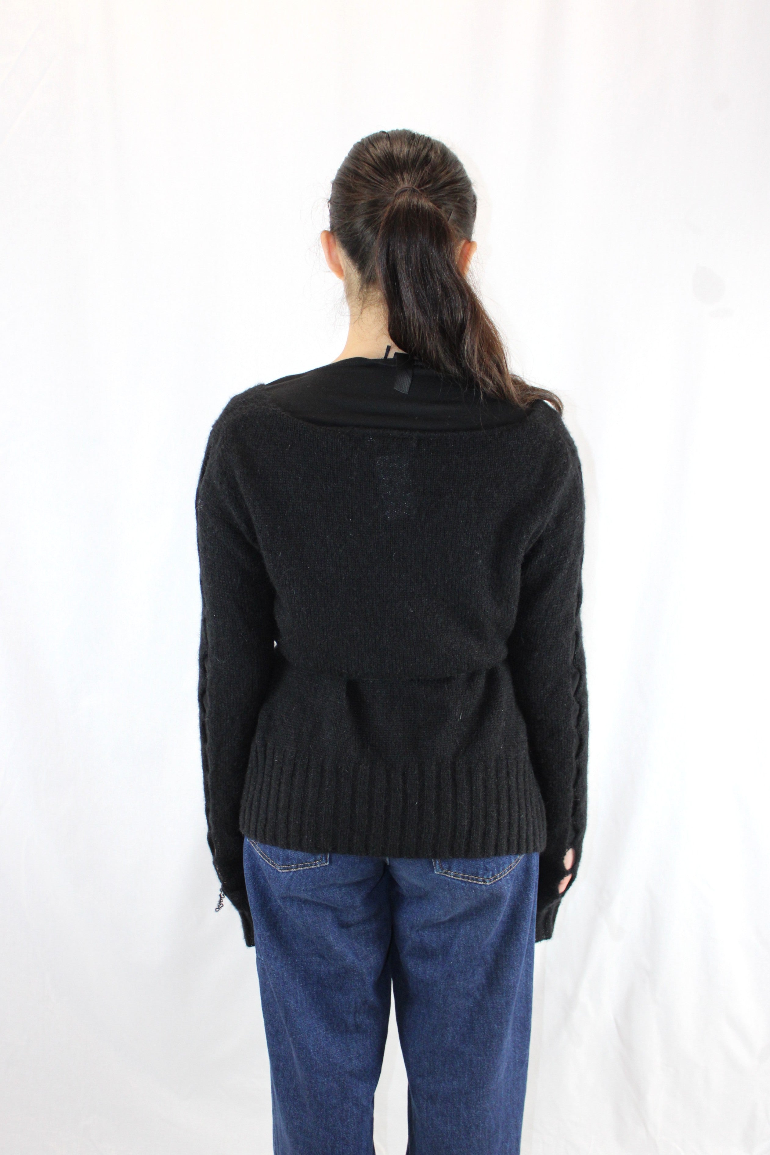 Marle - Cut-Out Wrap Knit