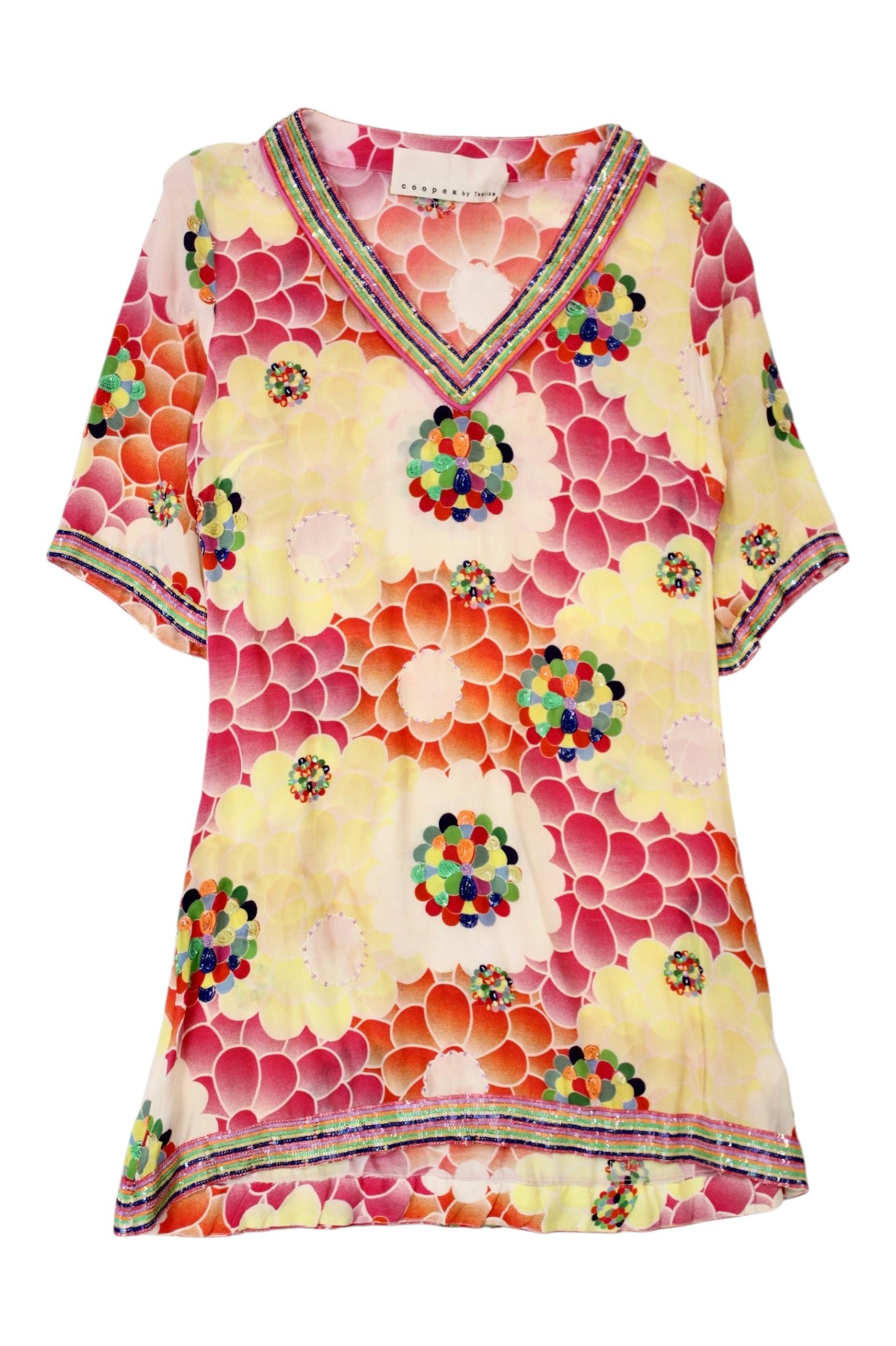 Cooper By Trelise - Printed Silk Mini Dress