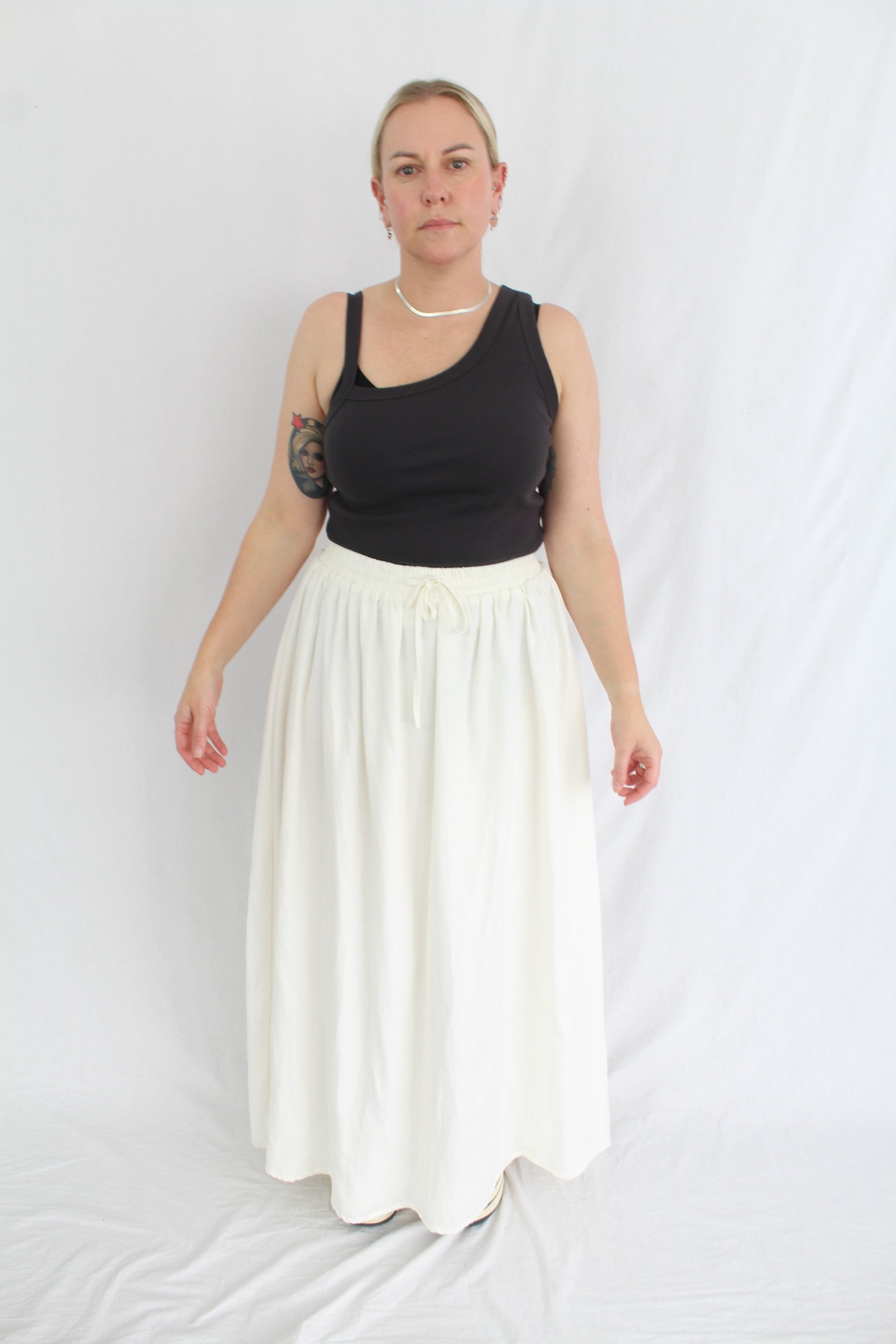Charcoal - Maxi Skirt