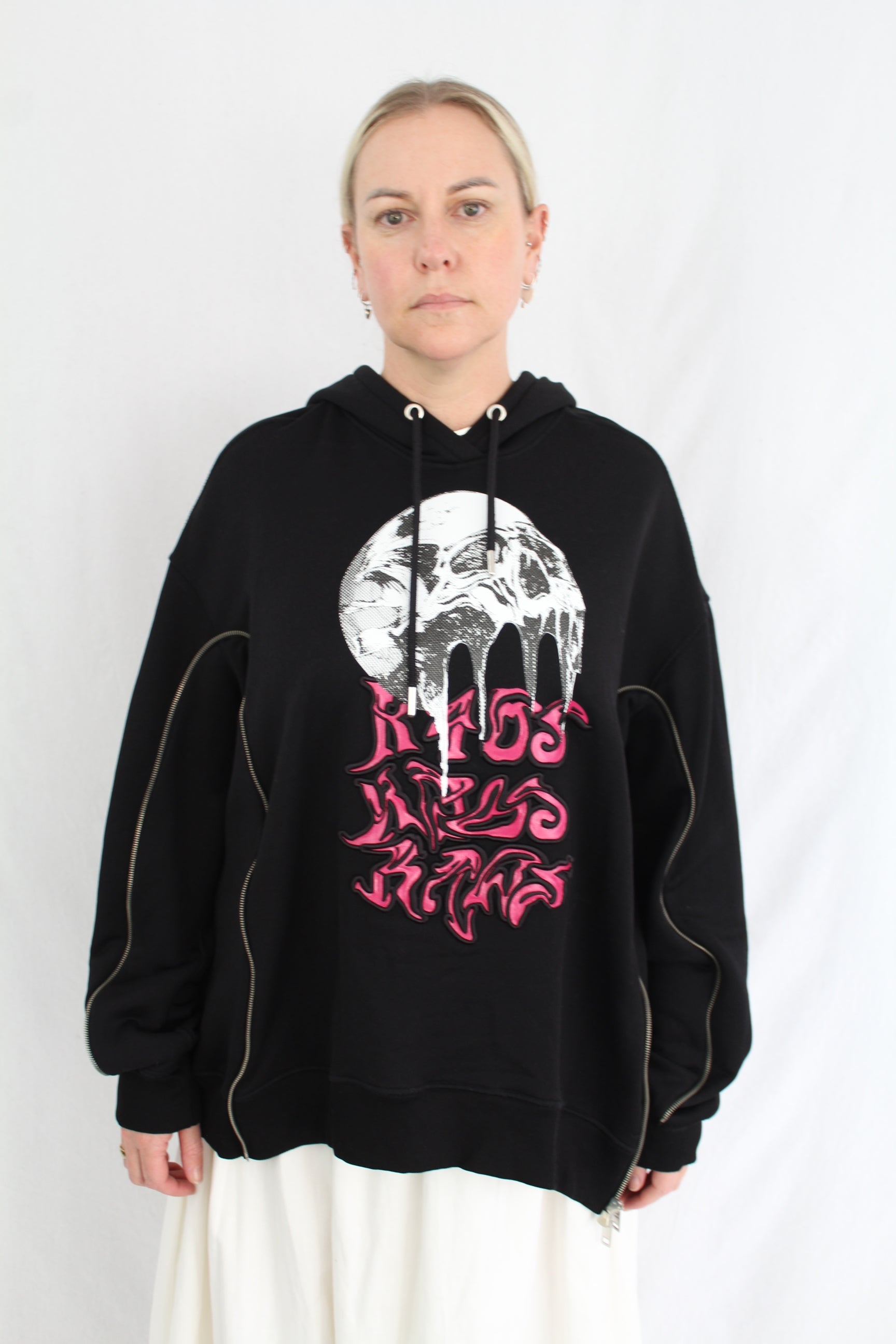 Diesel - Melted Skull Hoodie