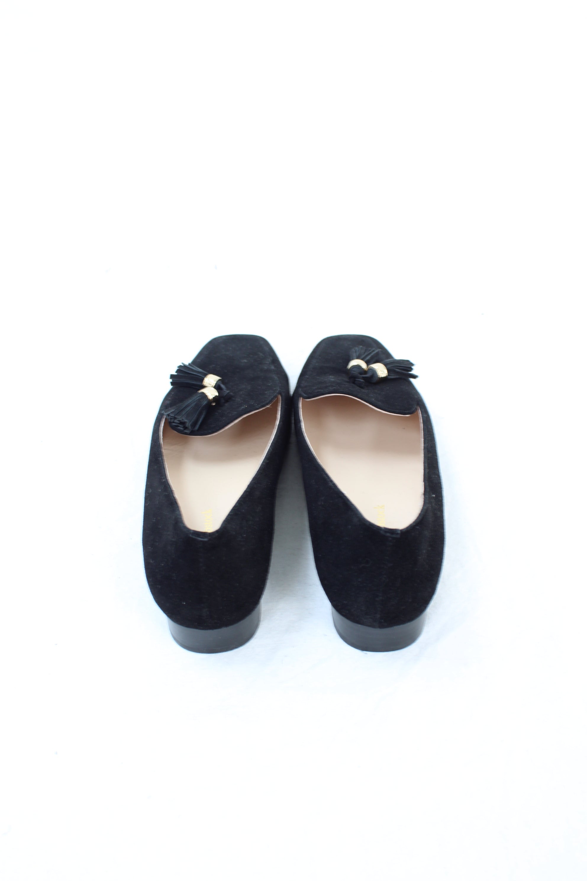Nicole Rebstock - Suede Tassel Loafers