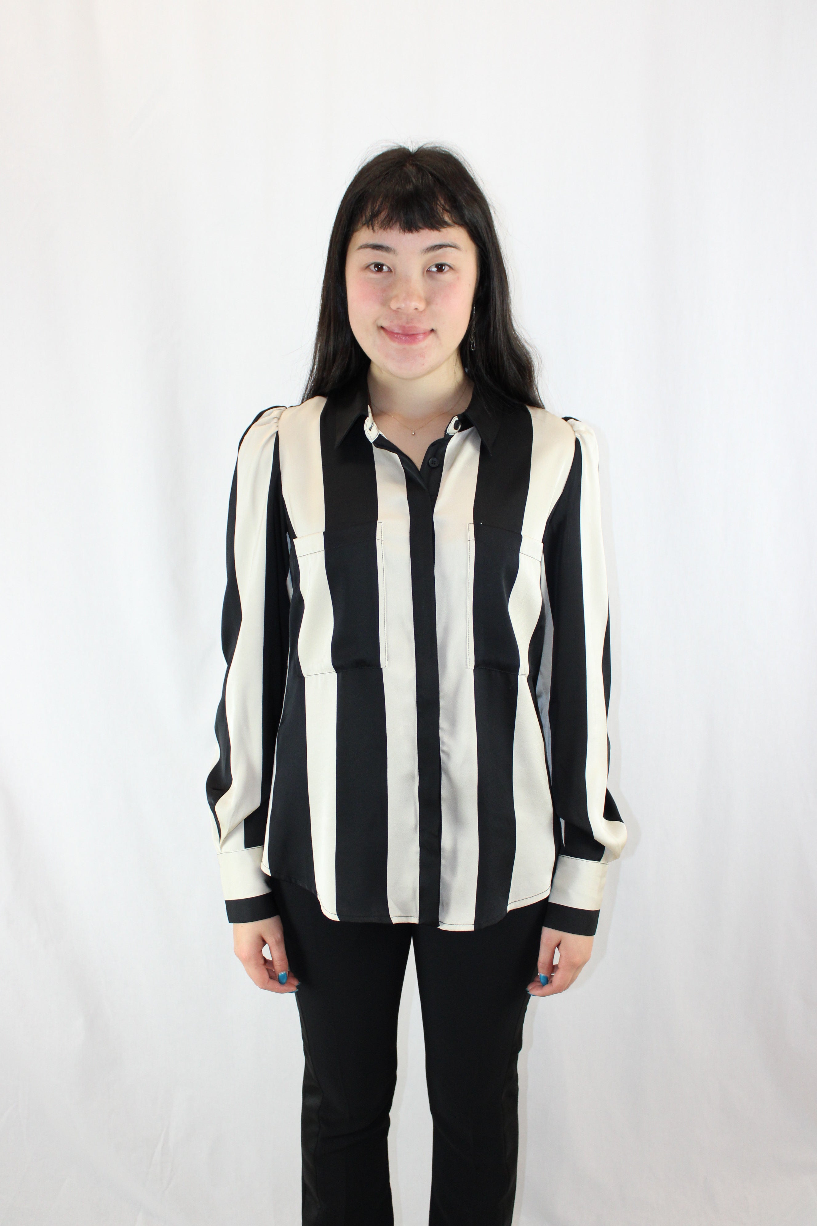 Among The Brave - Striped Blouse