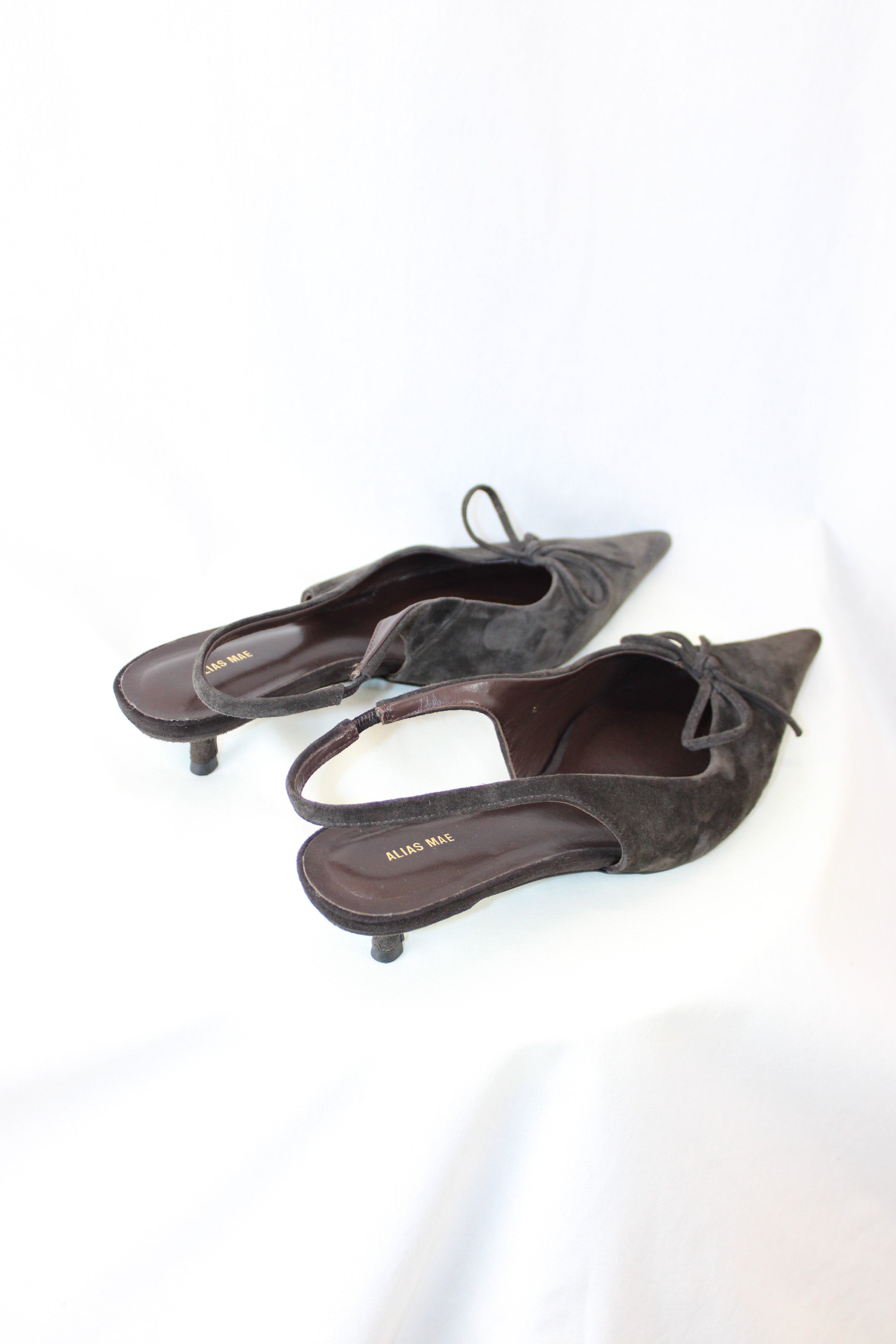 Alias Mae - Suede Kitten Heels
