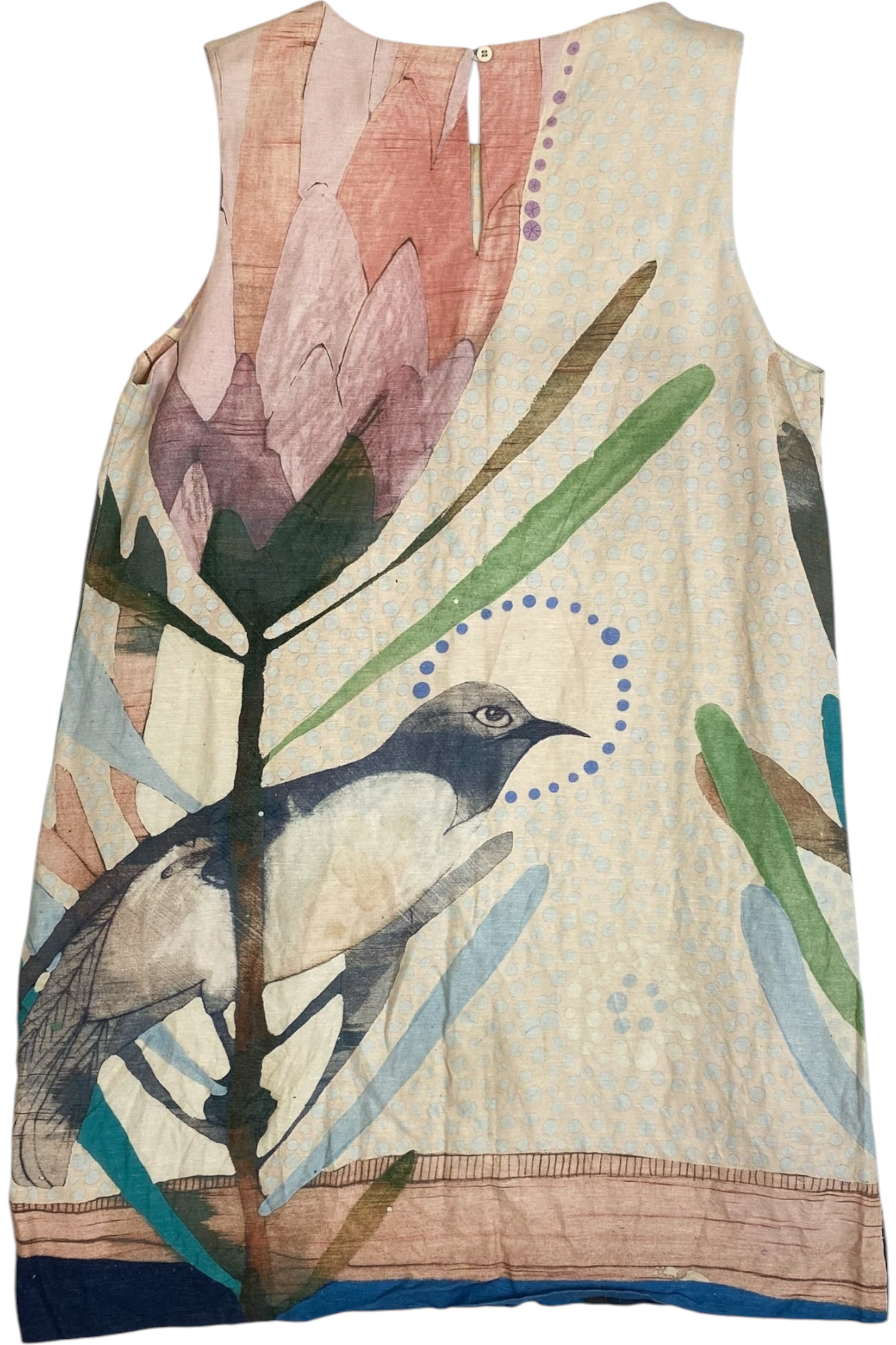 Dana Kinter + Gorman - Bird Printed Midi Dress