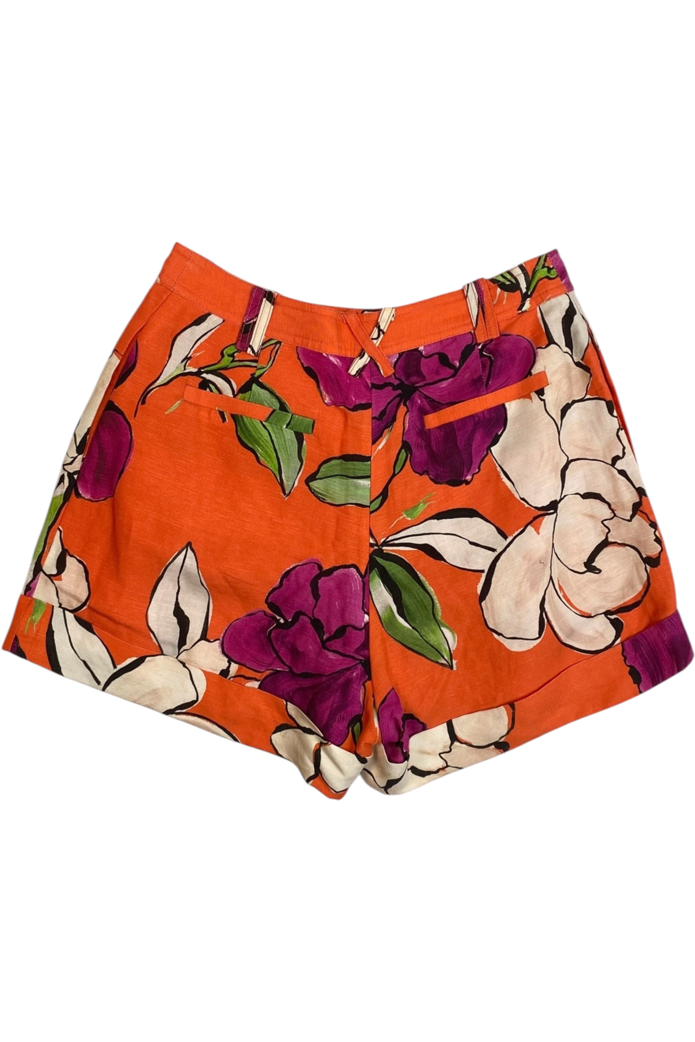 Aje - Floral Print Shorts