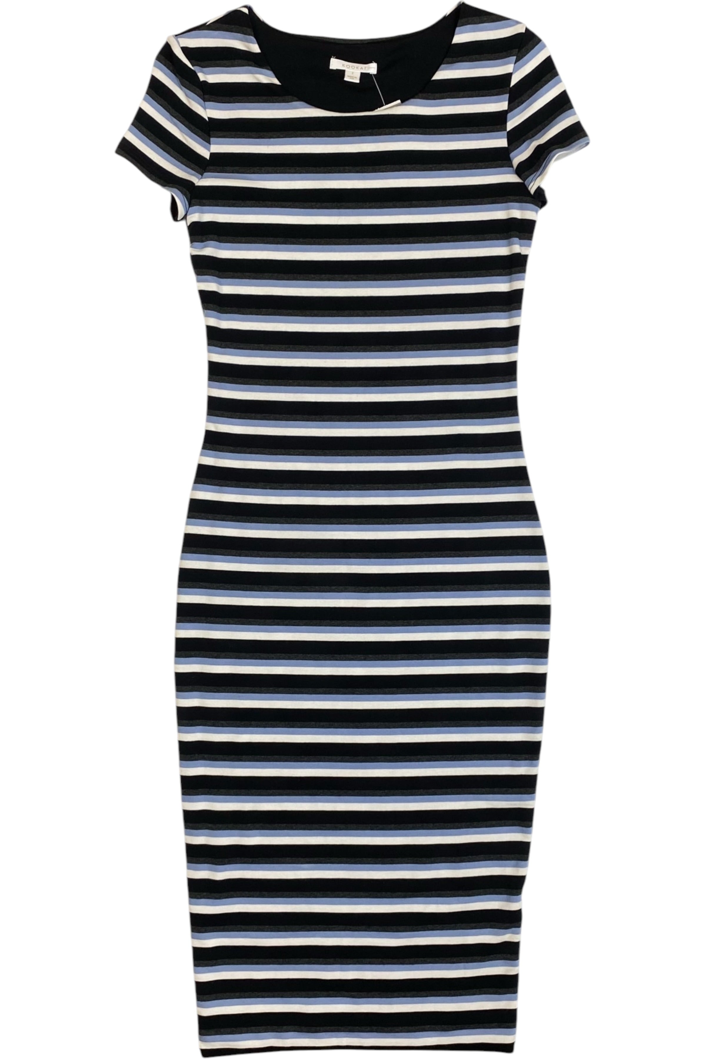 Kookai - Striped Fitted Maxi Dress