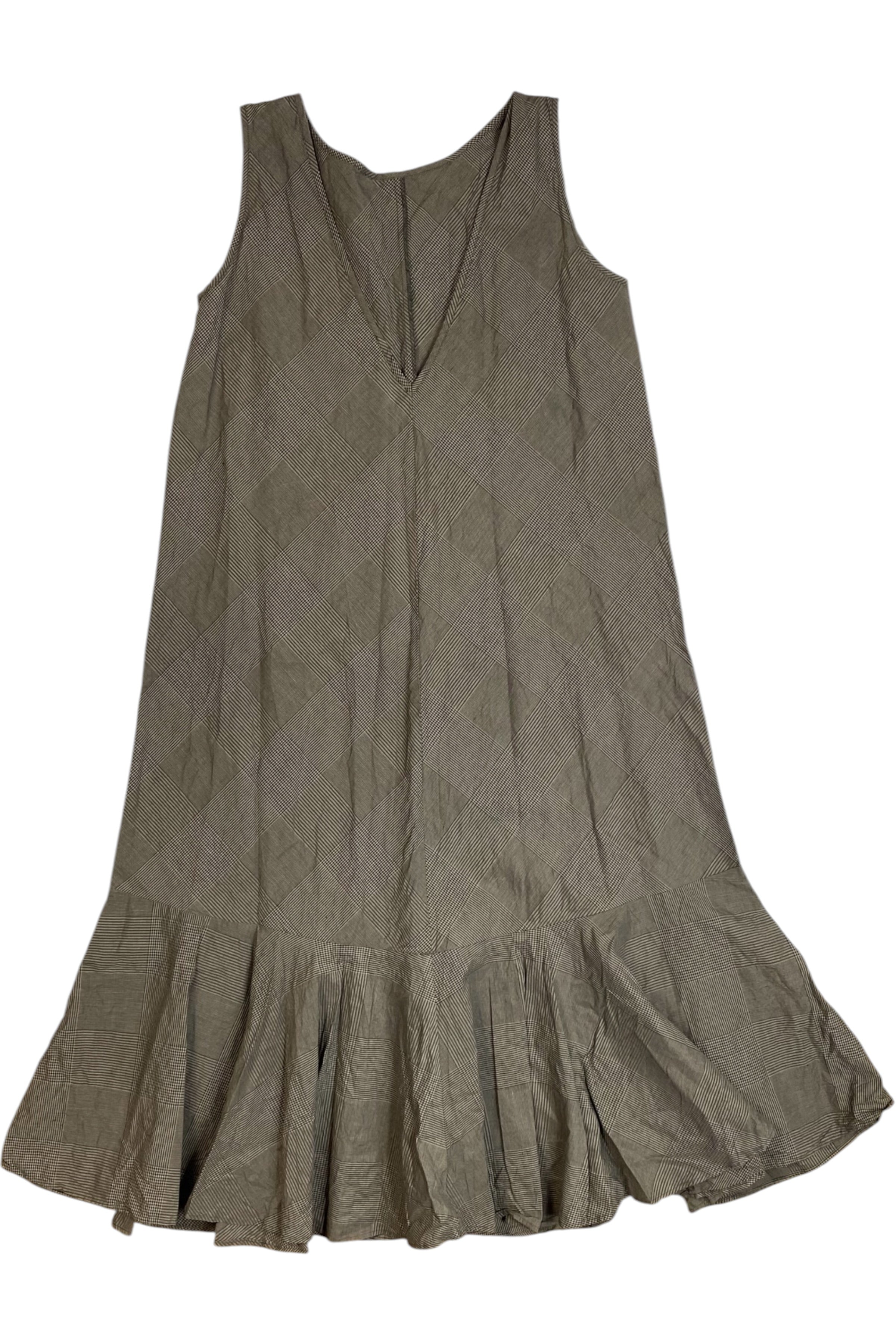 Ovna Ovich - Plaid Maxi Dress