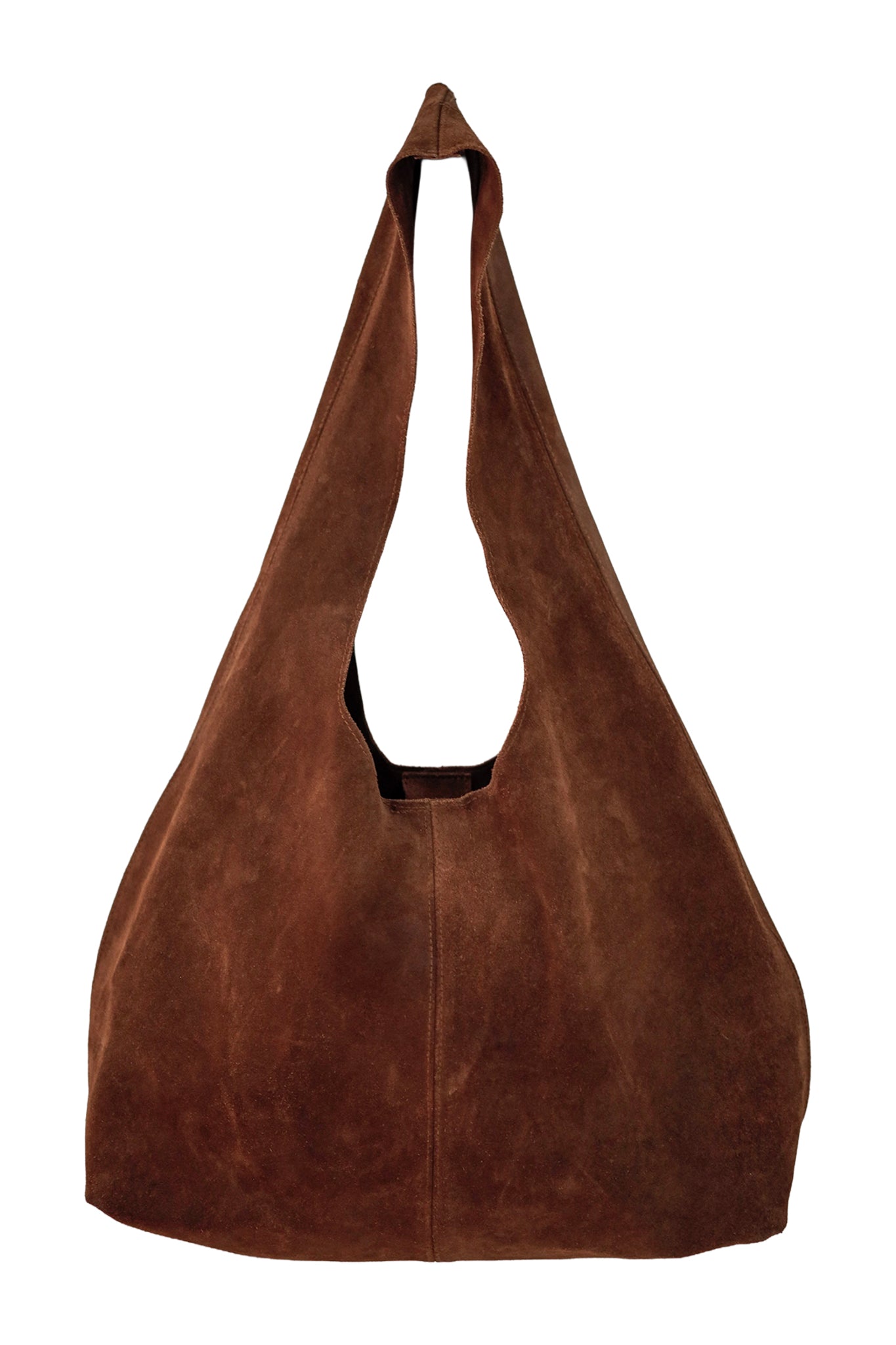 The Bali Tailor 本革スウェード ショルダーバッグ　ブラウン THE BALI TAILOR - Bag