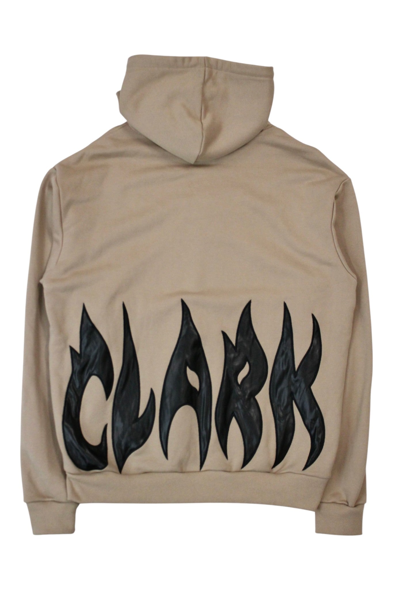 Keiser Clark - Flame Text Hoodie