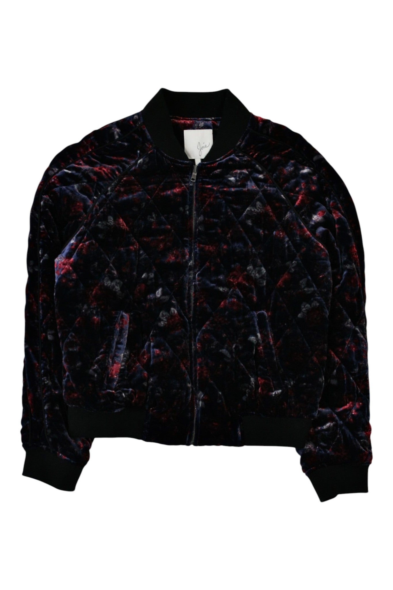 Joie - Quilted Velvet Jacket