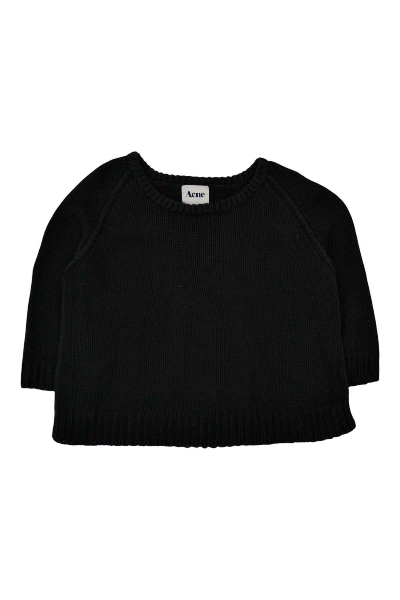 Acne - Short Sleeve Knit Top