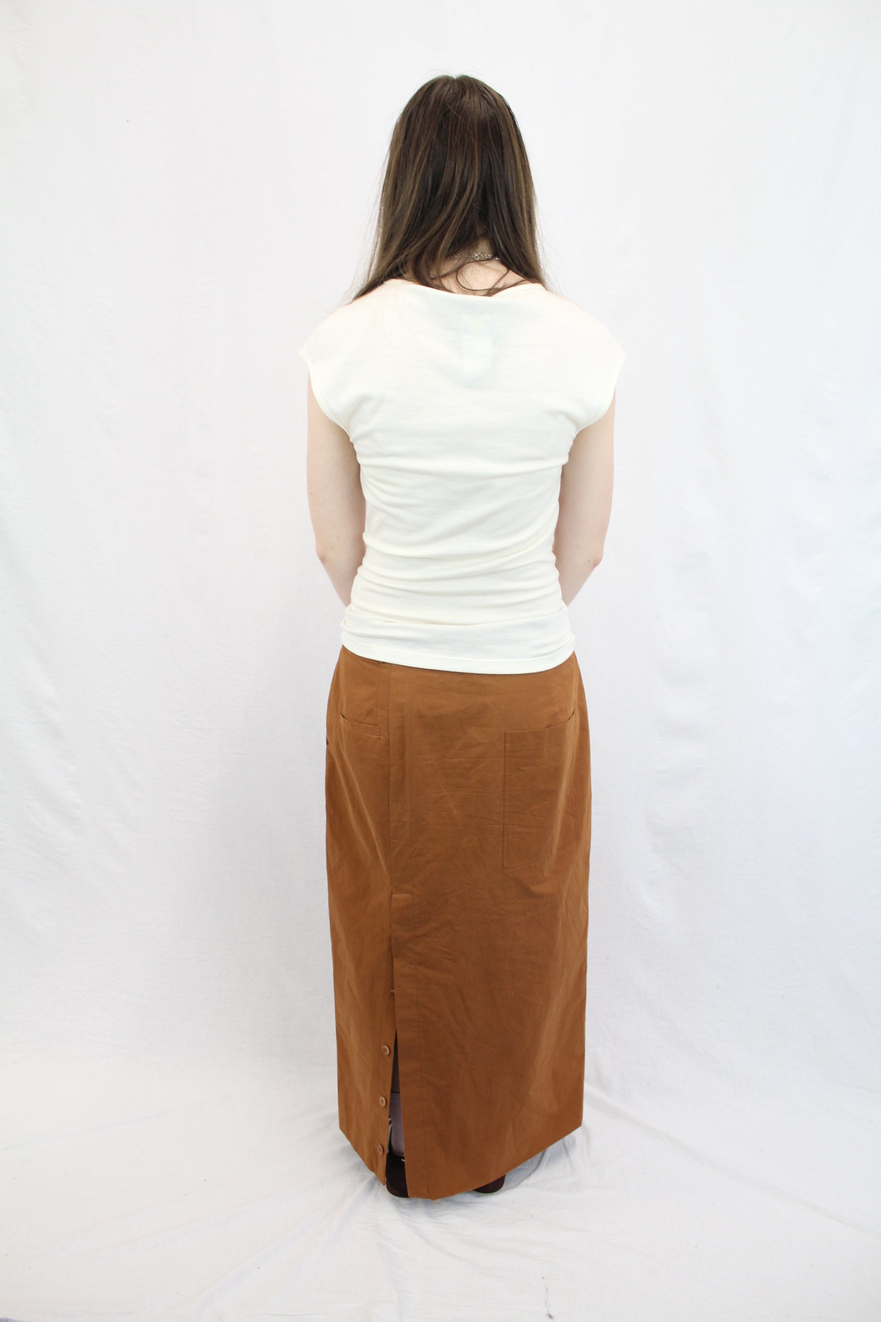 Tibi - Button Maxi Skirt