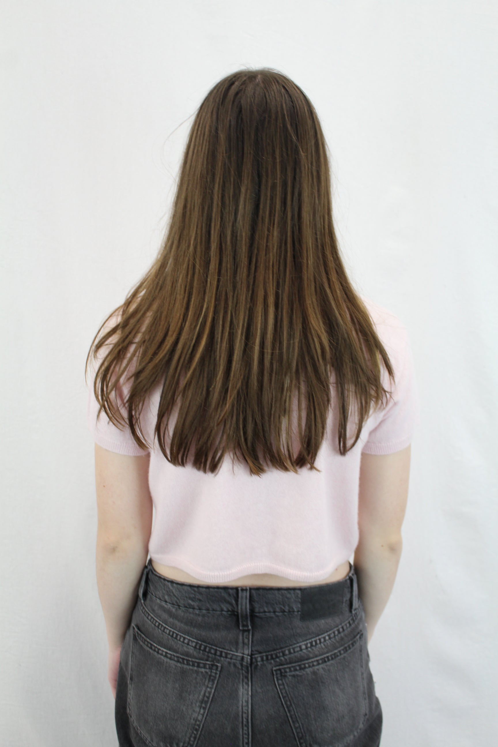 Ruby - Cropped Merino Blend Knit