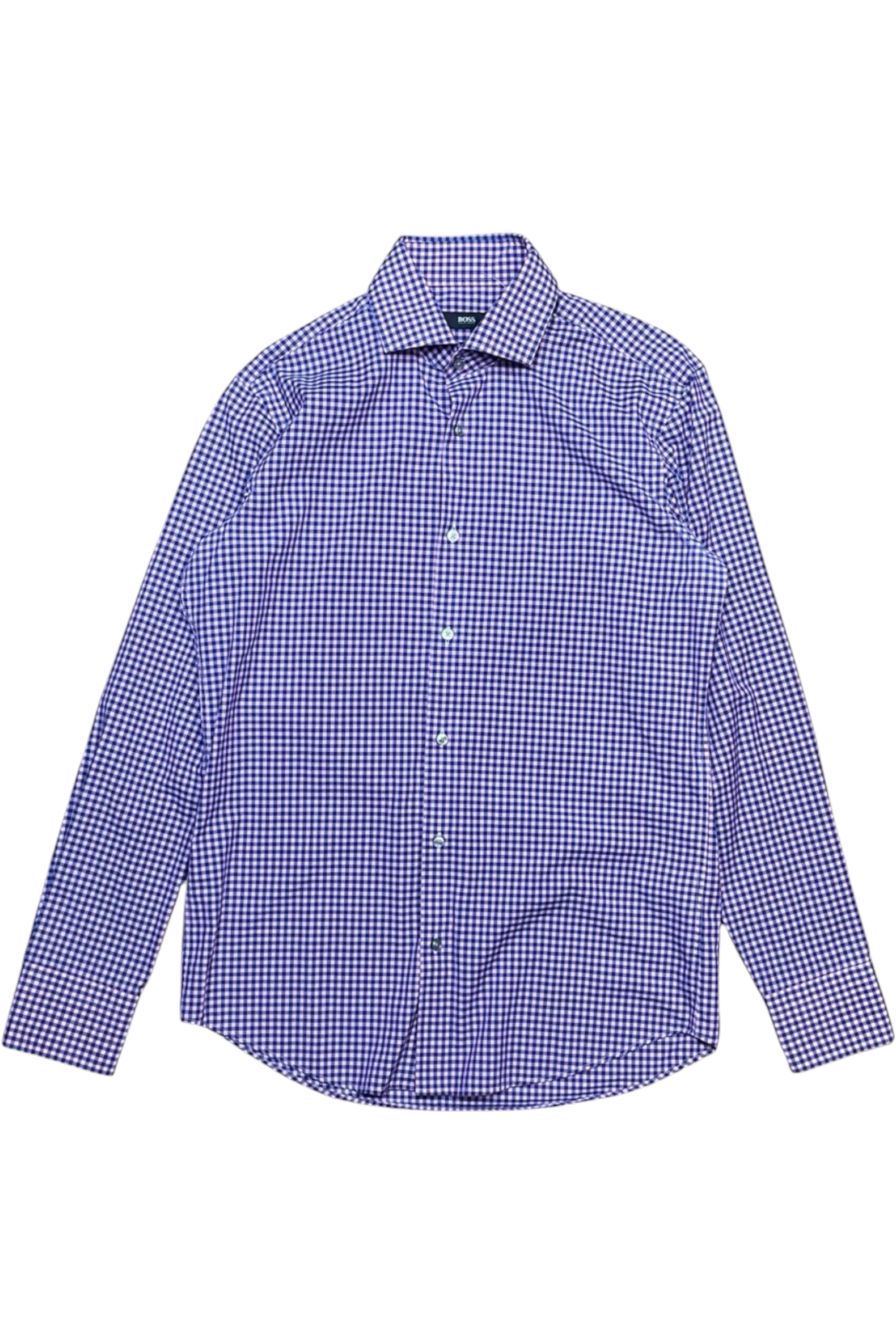 Hugo Boss - Gingham Long Sleeve Shirt