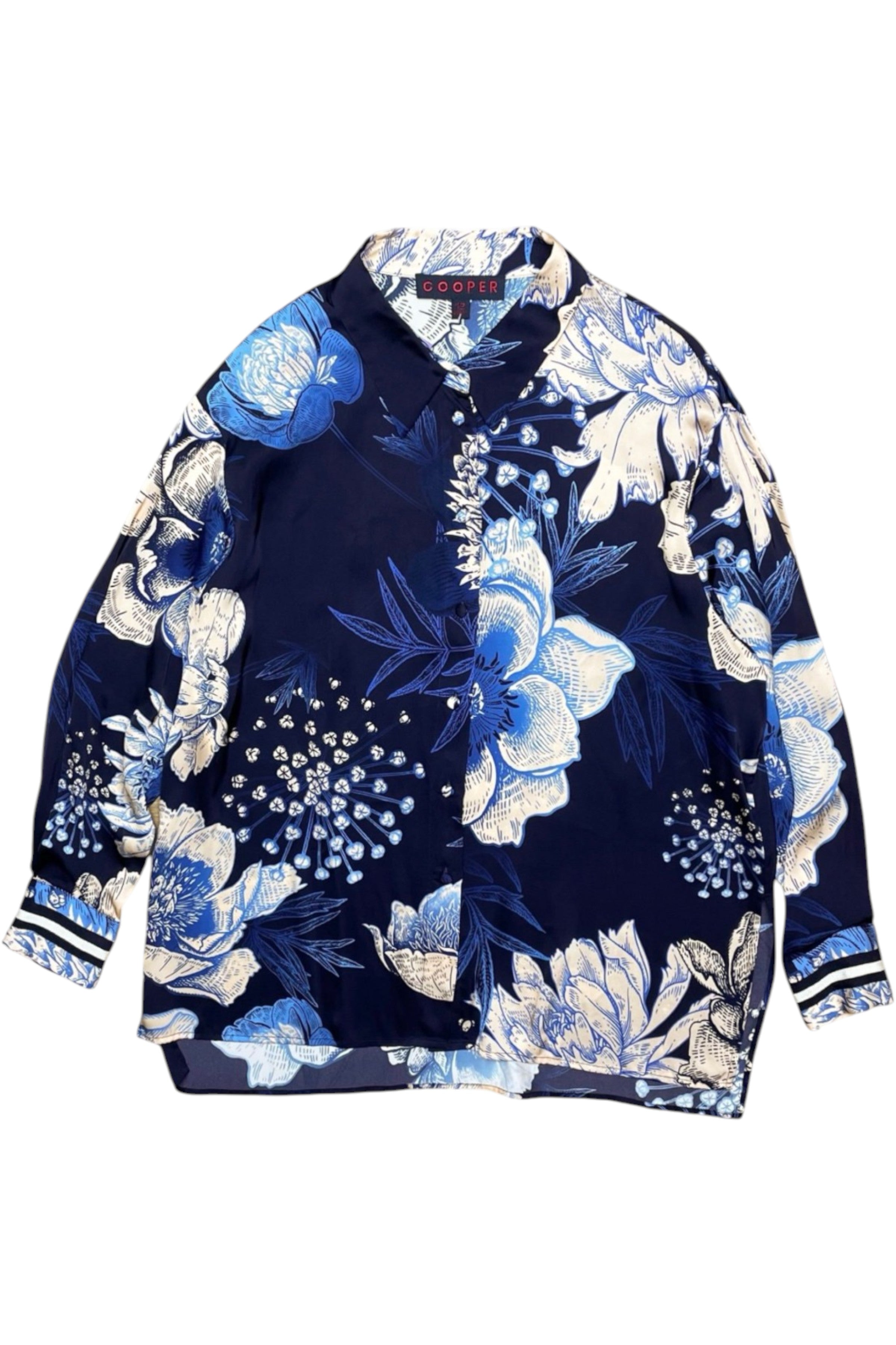 Cooper - Floral Button Up Shirt