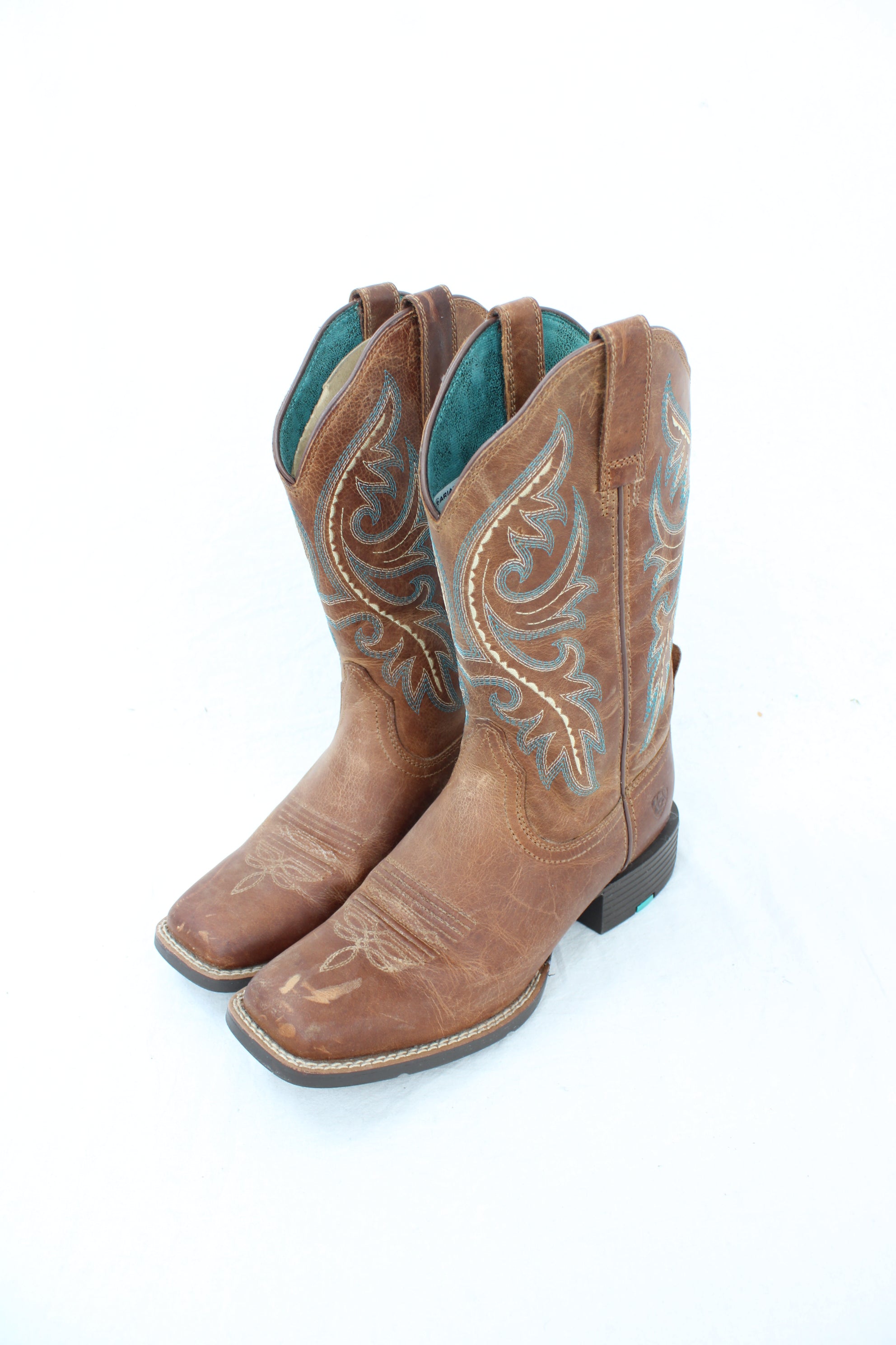 Ariat - Round Up Back Zip Boots