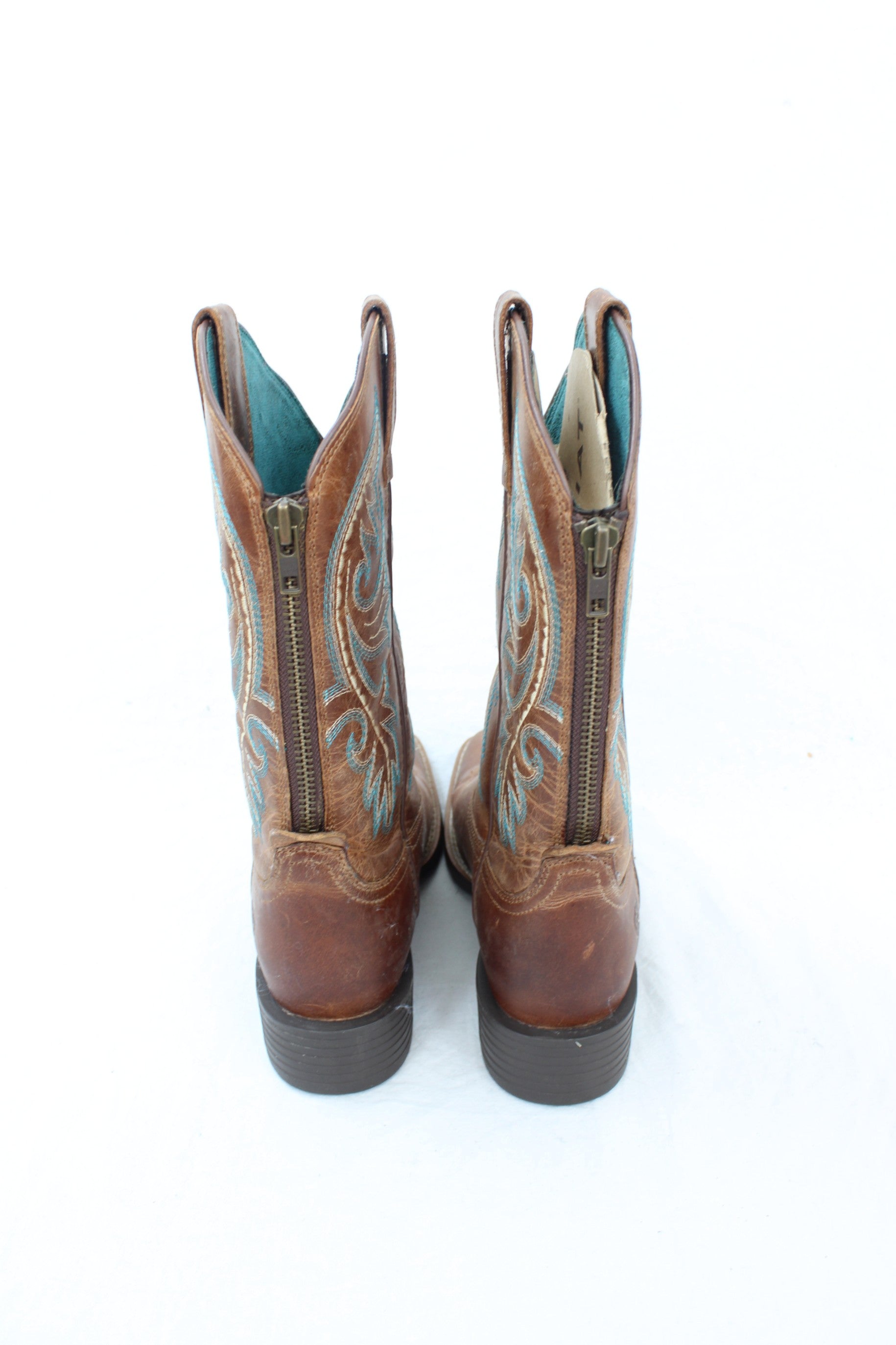 Ariat - Round Up Back Zip Boots