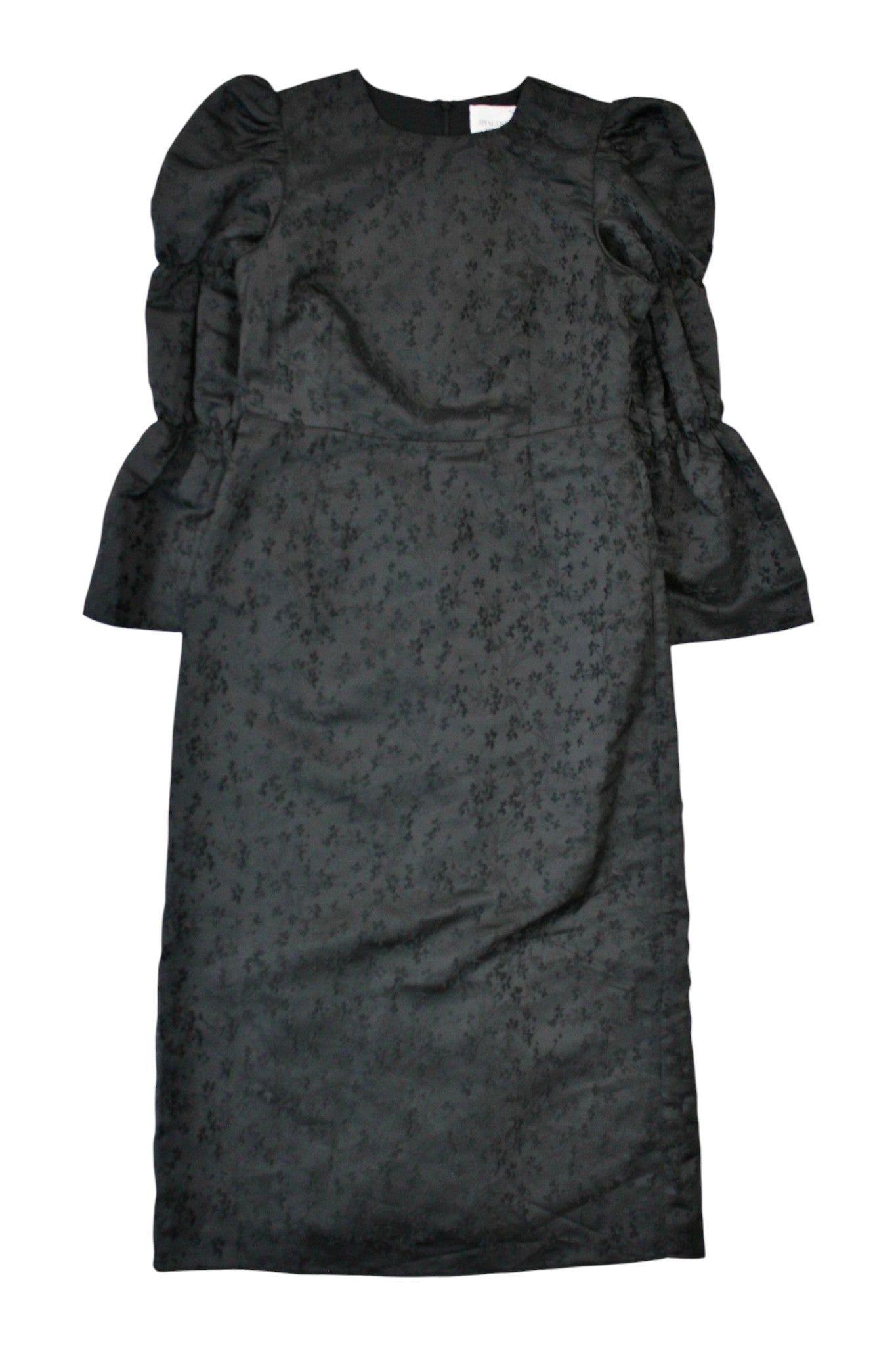 Hyacinth House - Floral Jacquard Midi Dress