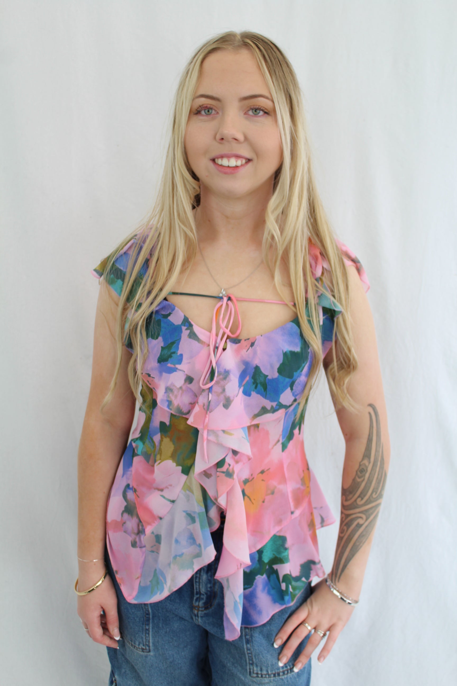 Ruby - Sense Ruffle Top