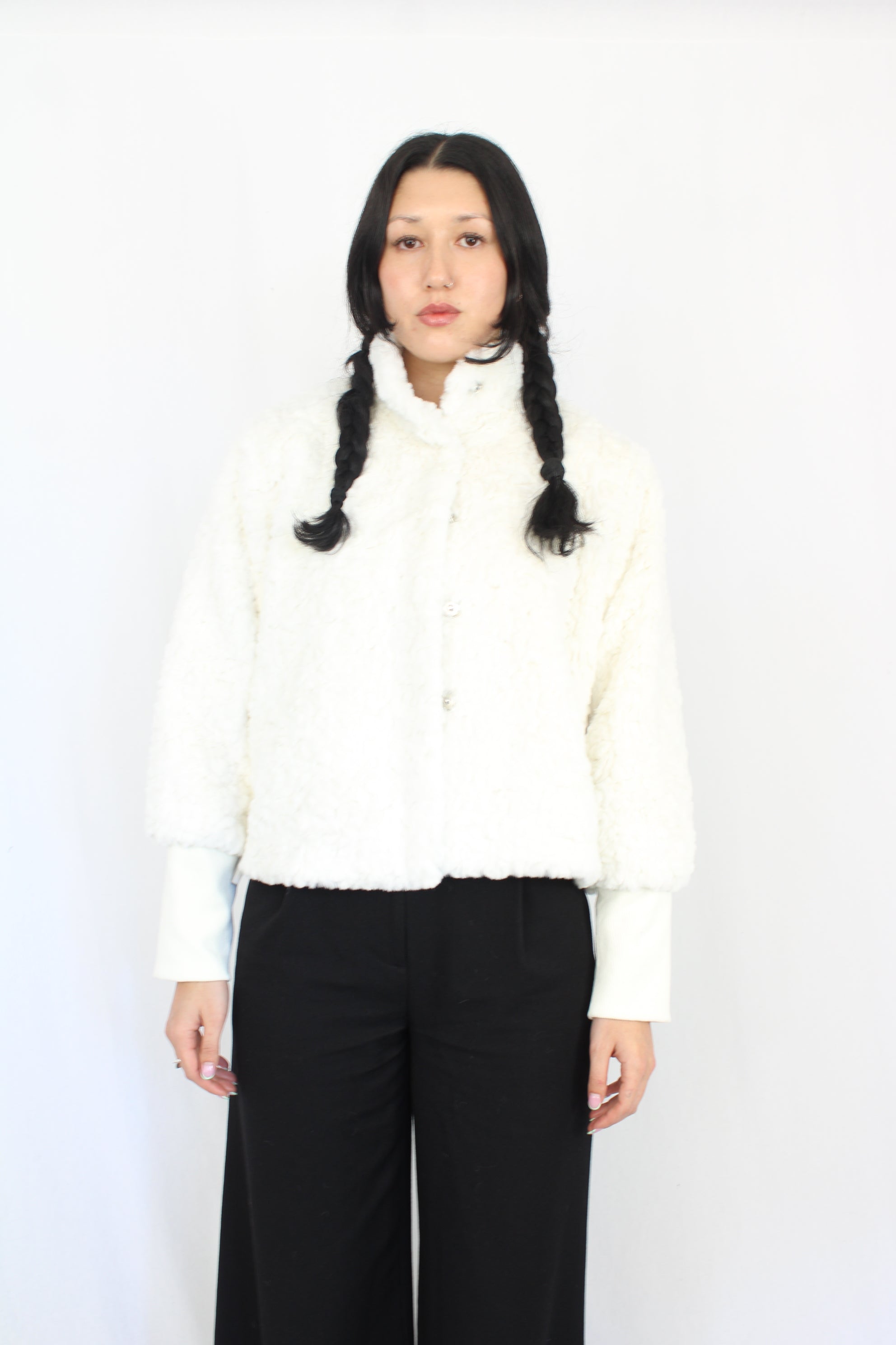 Et Alia - Ivory Fur Jacket