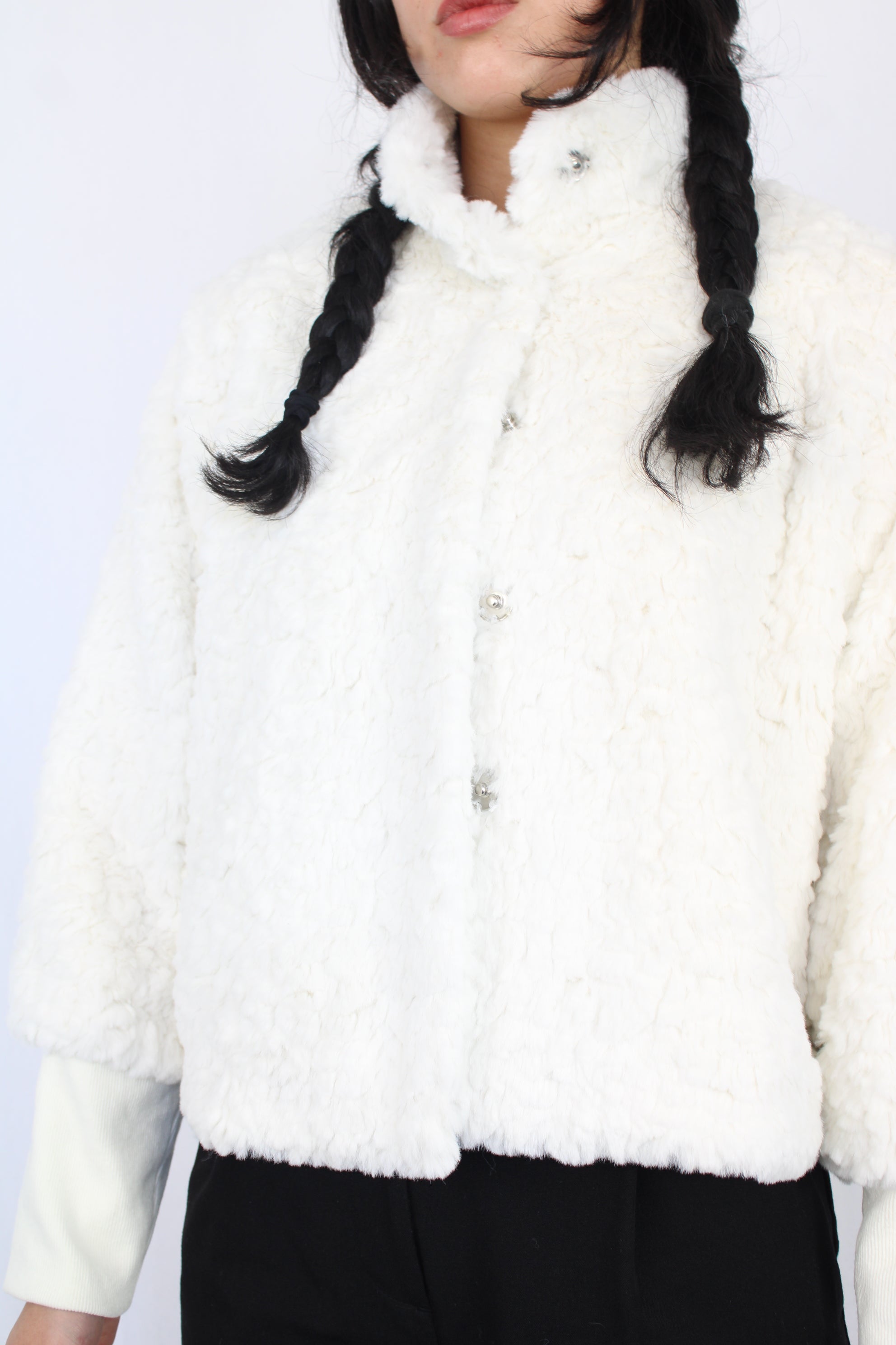 Et Alia - Ivory Fur Jacket