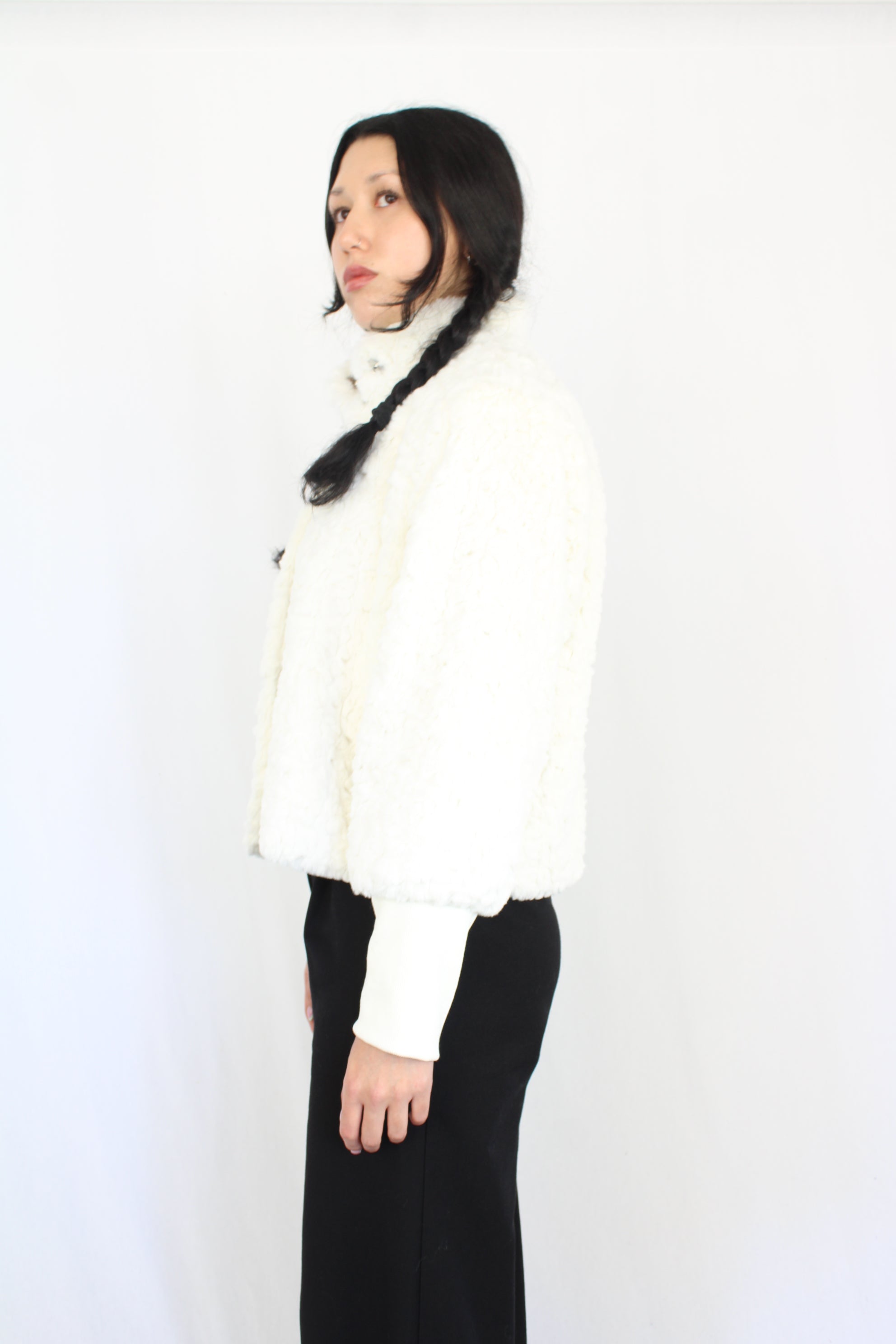 Et Alia - Ivory Fur Jacket
