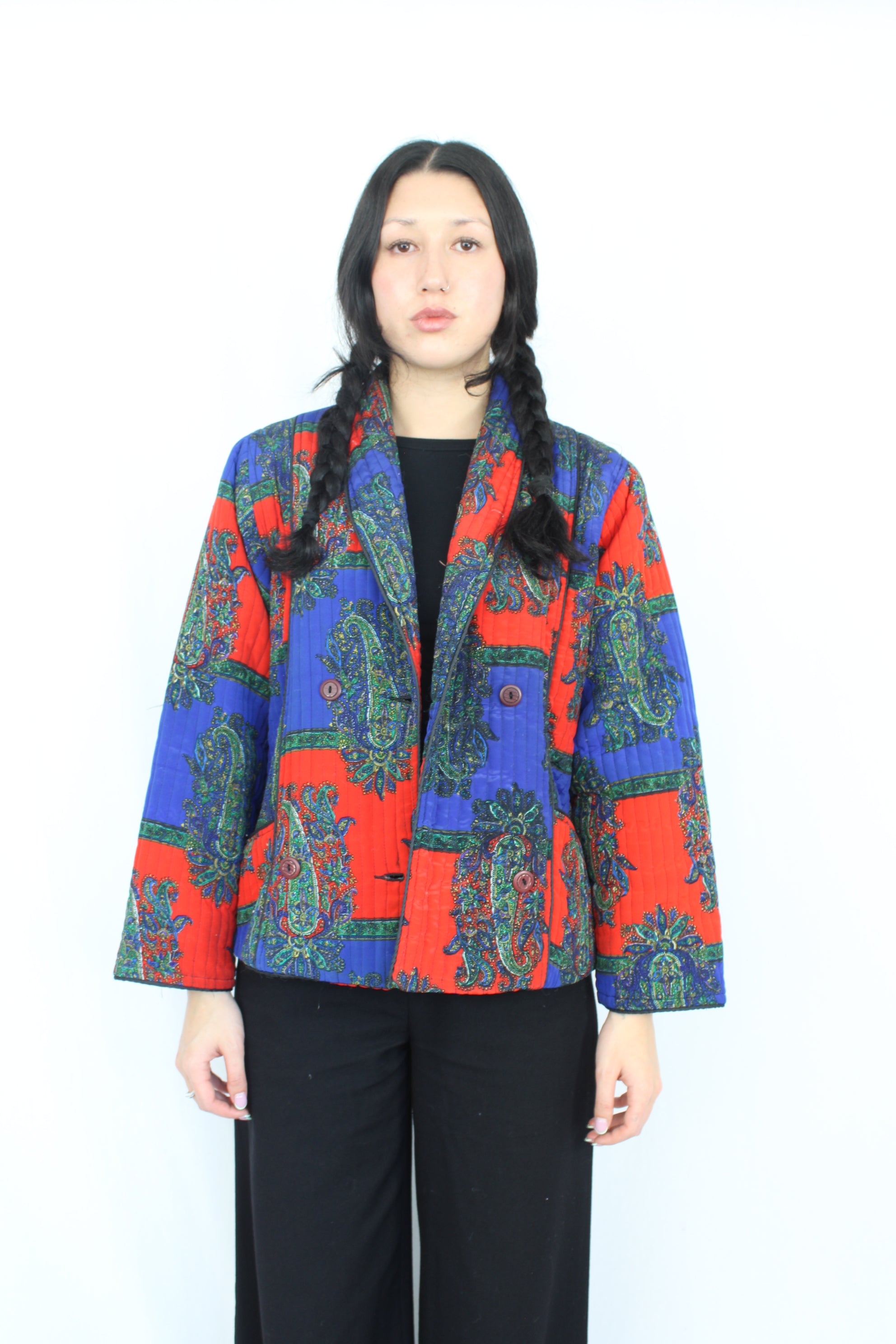 Paisley Quilted Jacket