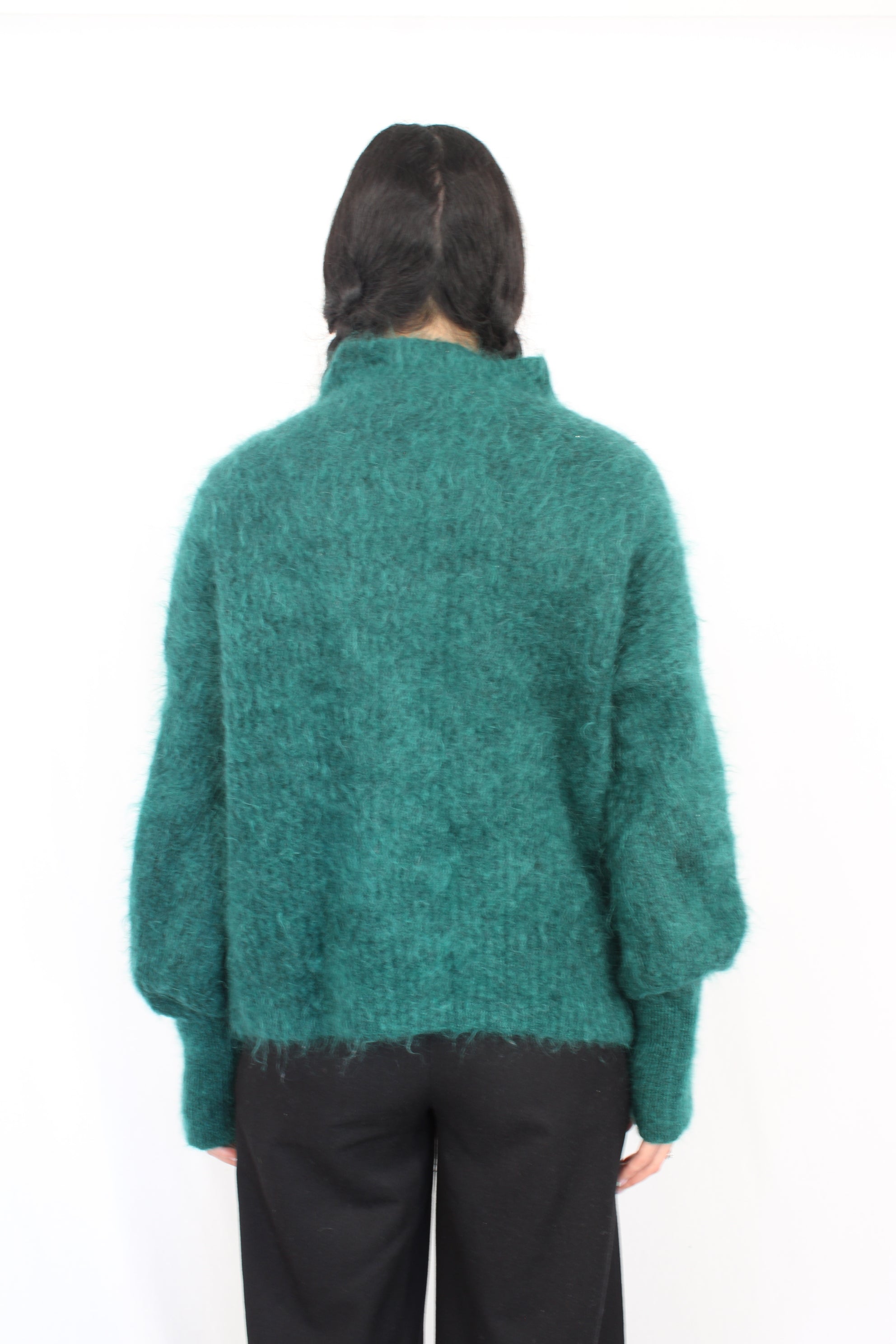 Country Road - Emerald Mohair Jumper
